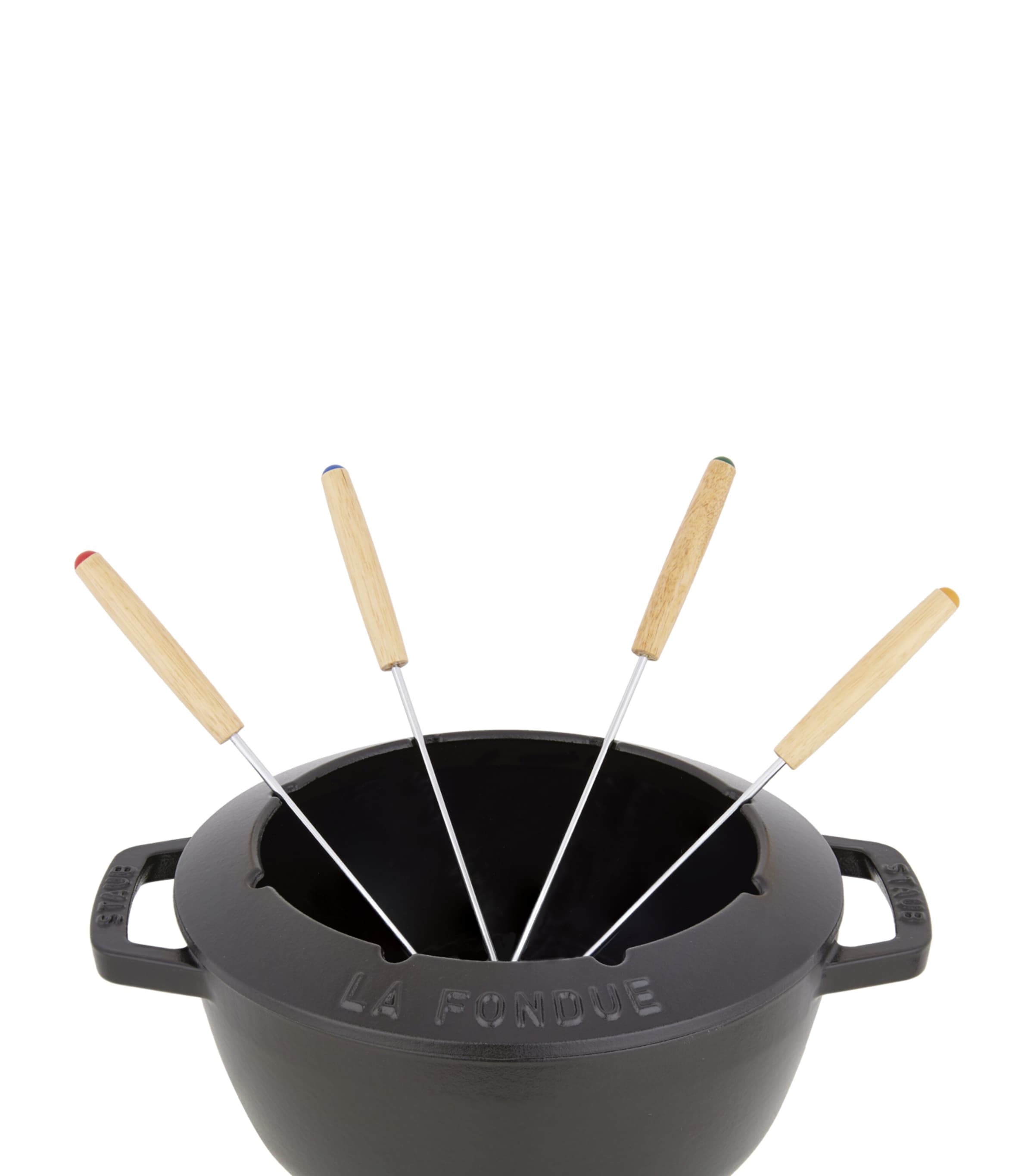 Black Fondue Set (20cm) BLACK Image 2