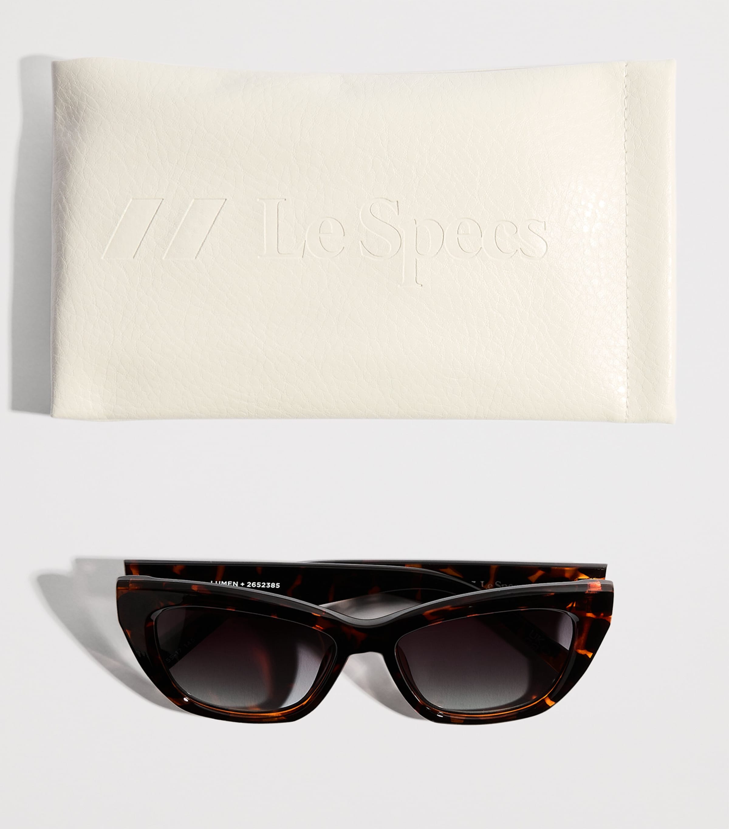 Le Specs Lumen Cat Eye Sunglasses Tort Image 4
