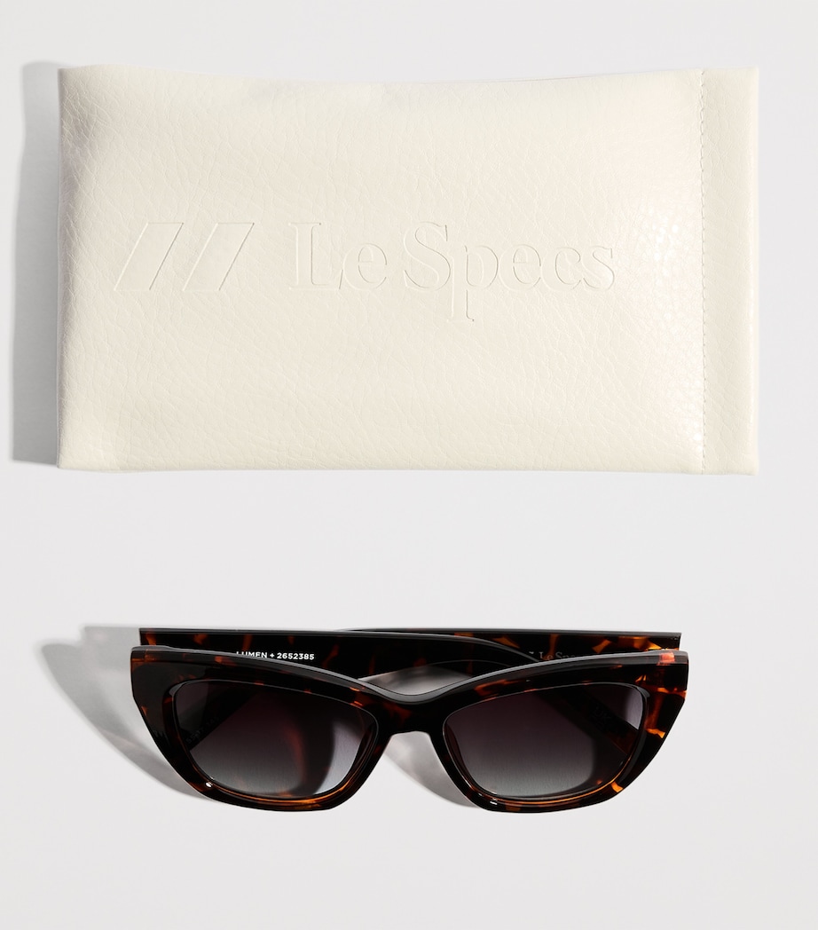Le Specs Lumen Cat Eye Sunglasses Tort Image 4