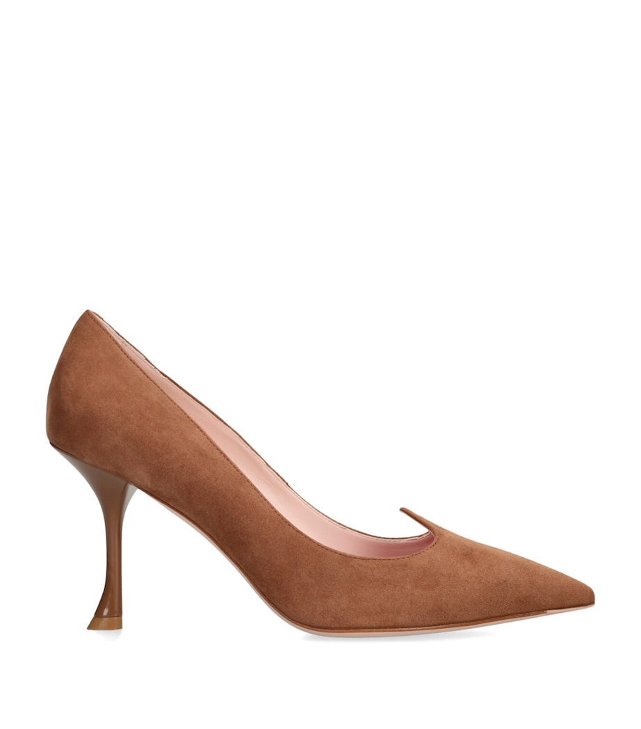 Suede I Love Vivier Pumps 85 MID BROWN Image 1