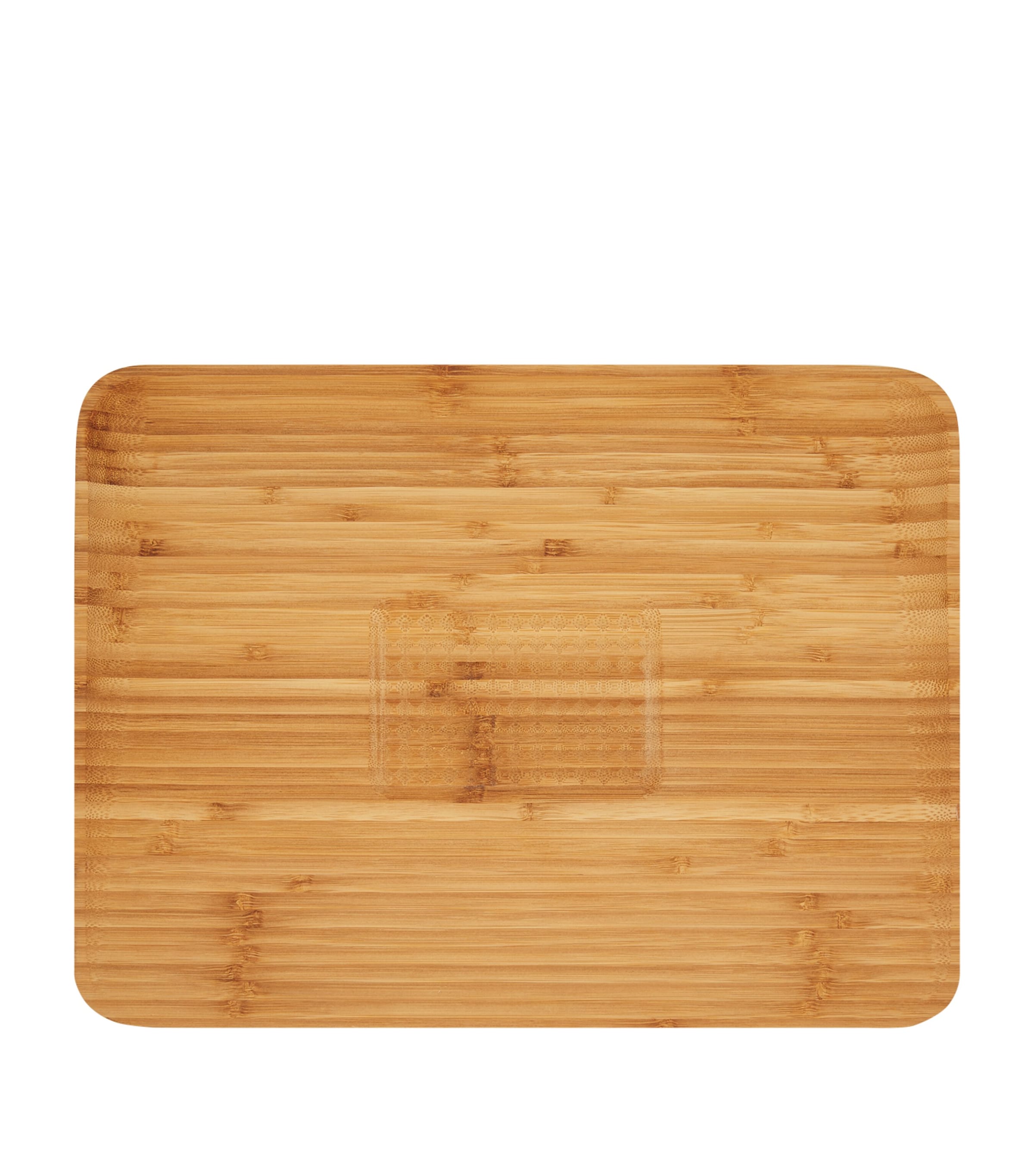 Cut & Carve Bamboo Chopping Board BROWN Image 2