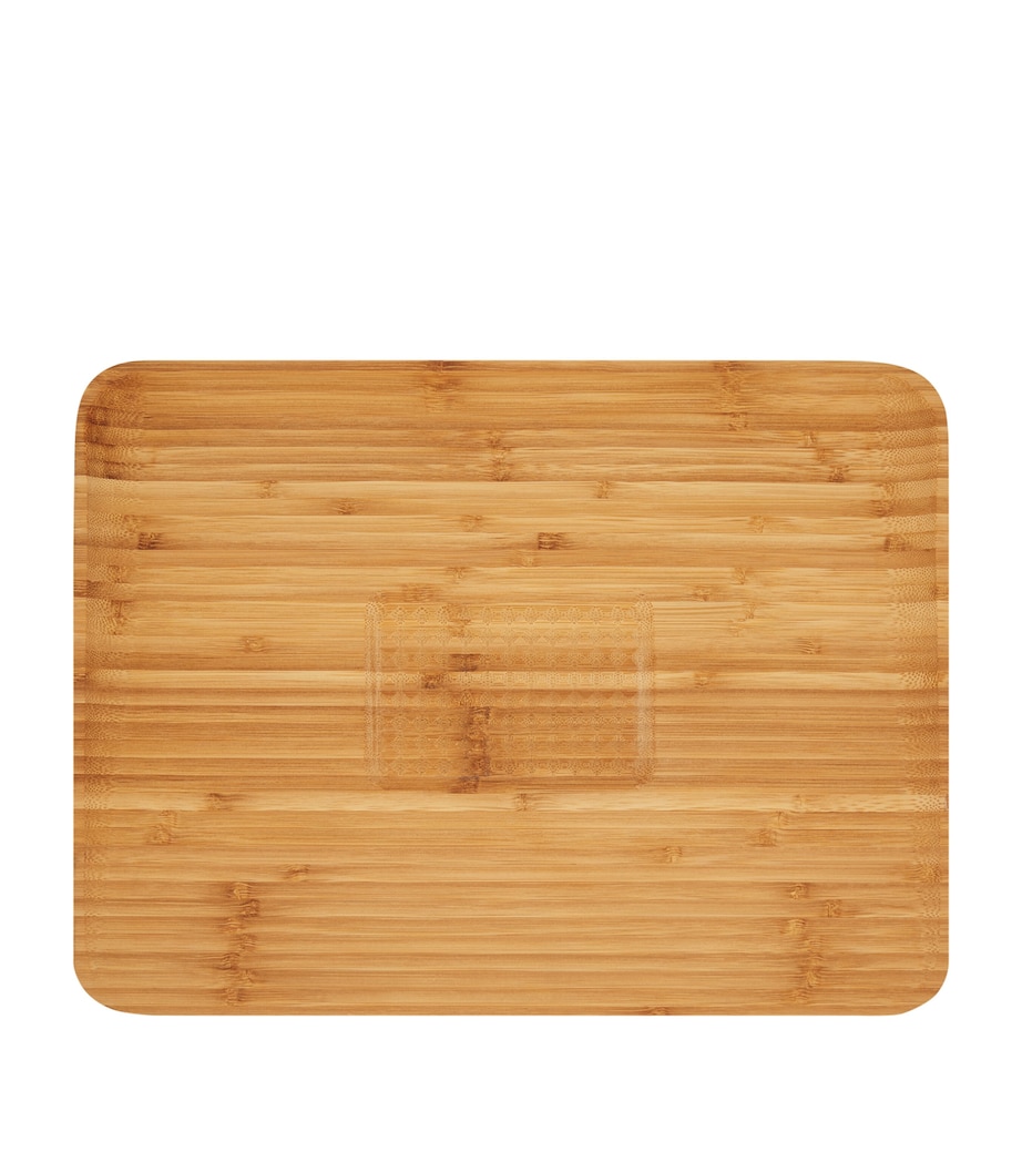 Cut & Carve Bamboo Chopping Board BROWN Image 2
