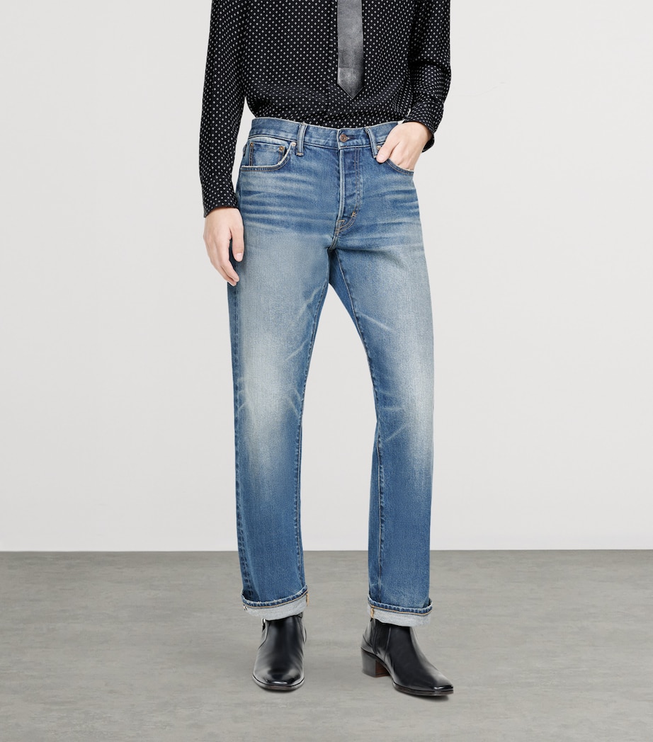 TOM FORD Mens Straight Jeans Ubn Image 3