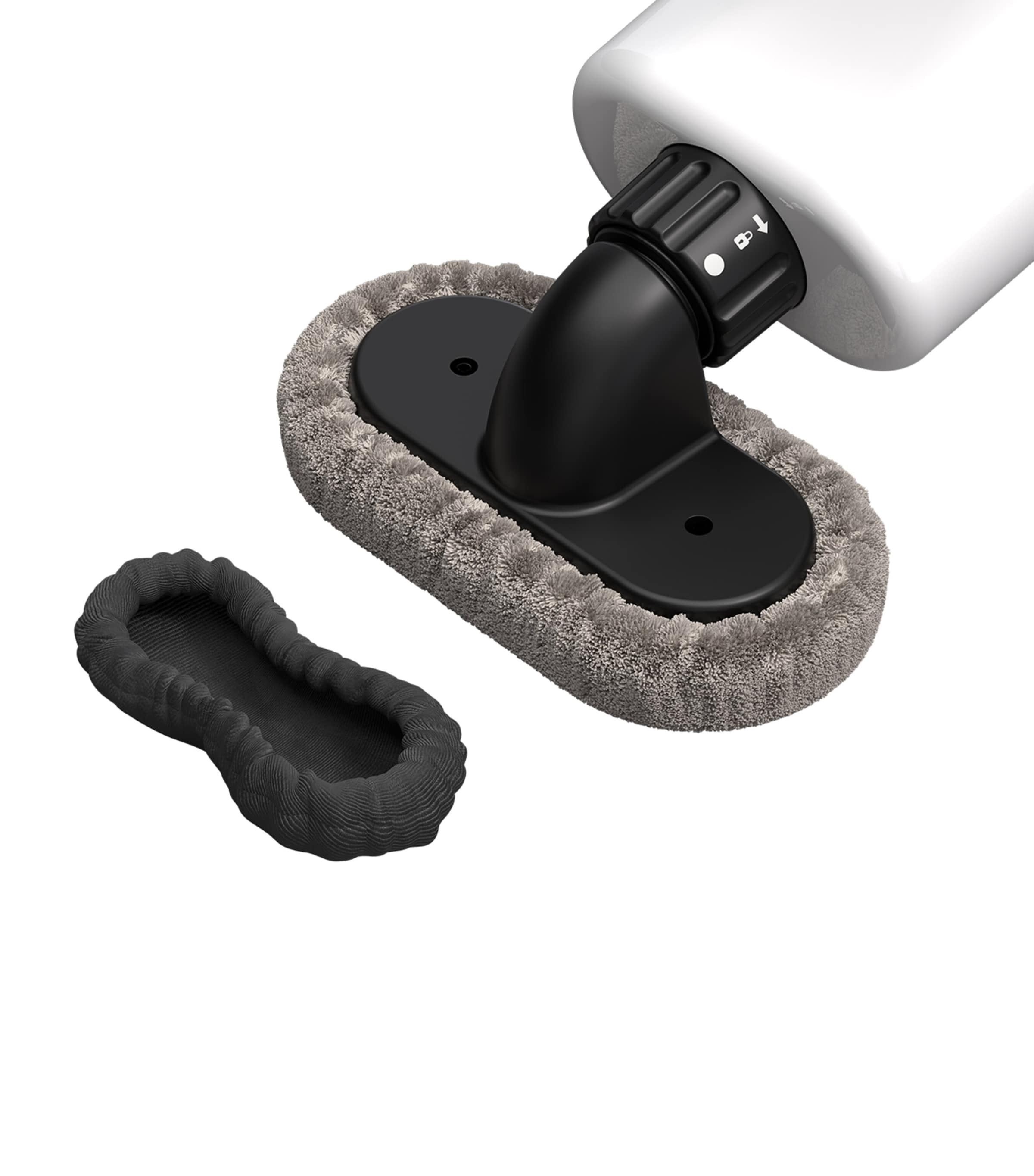 Microfibre Cloths (Pack of 4) BLACK Image 1