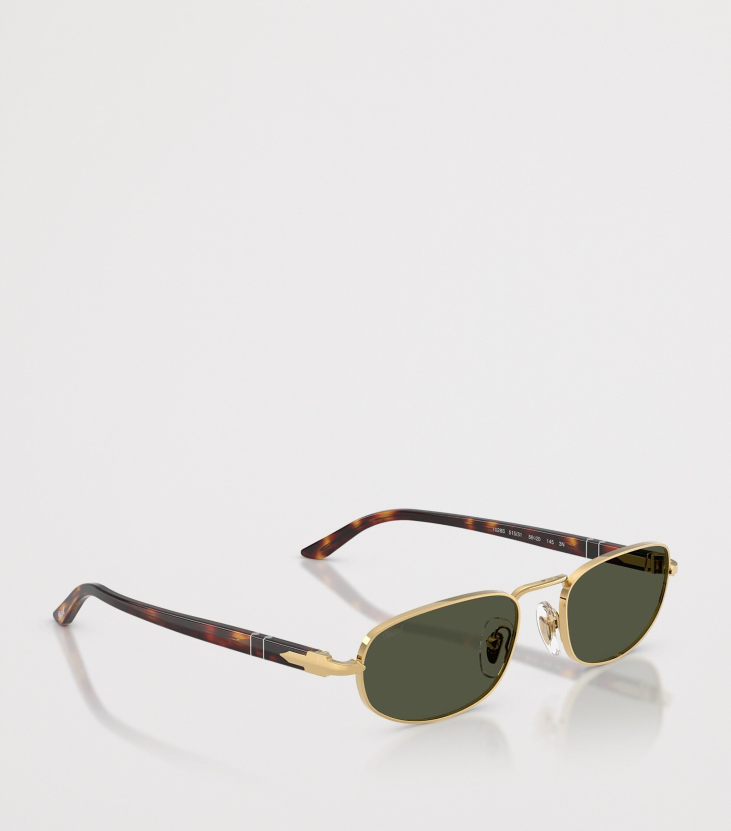 Persol PO1028S Pillow Sunglasses Gold Image 6