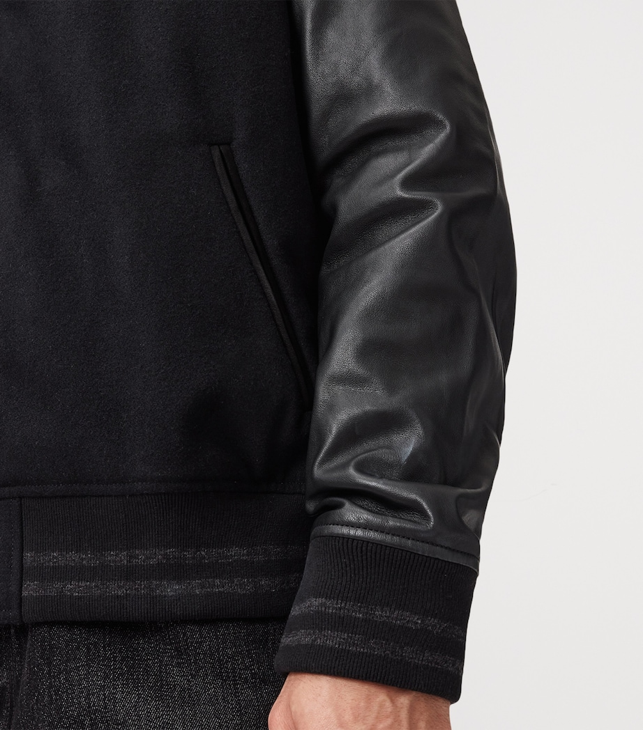 Endleton Bomber Jacket BLACK Image 8