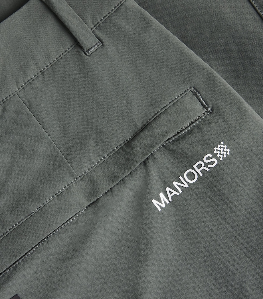 Water-Resistant Course Trousers GREEN Image 5