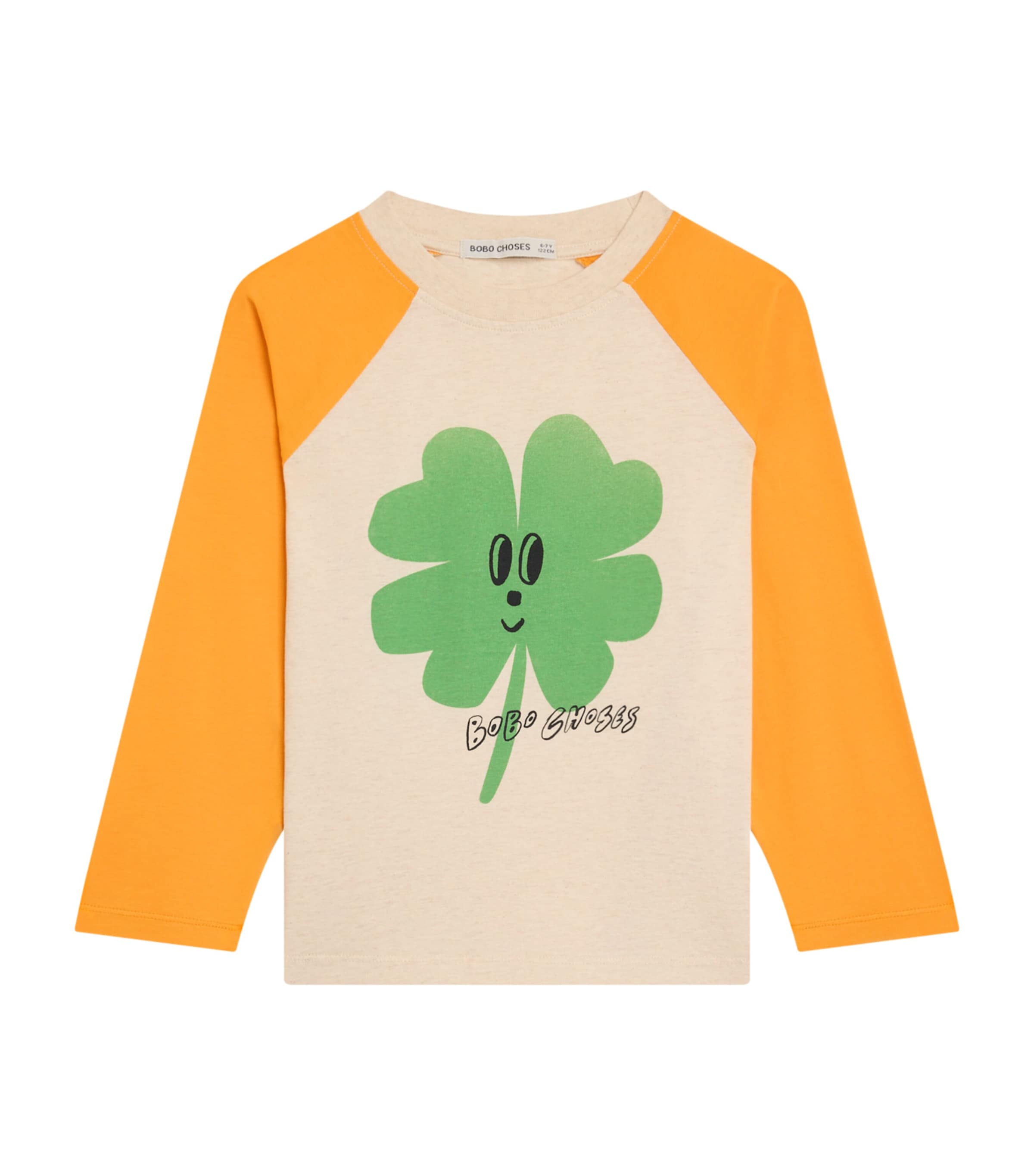 Bobo Choses Long Sleeve T-shirt In Orange