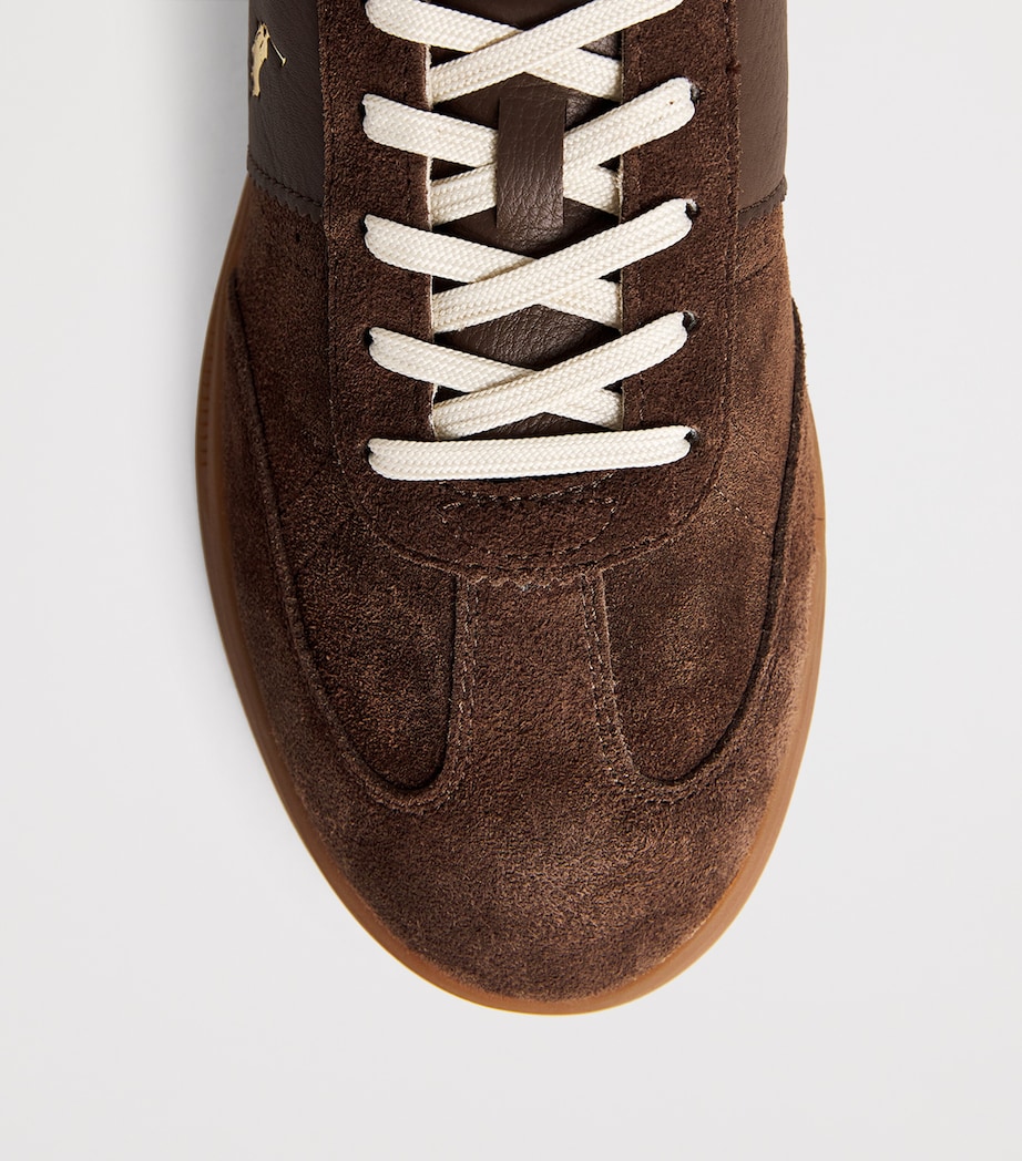 Suede Heritage Aera Sneakers 001 CHOC BROWN Image 5