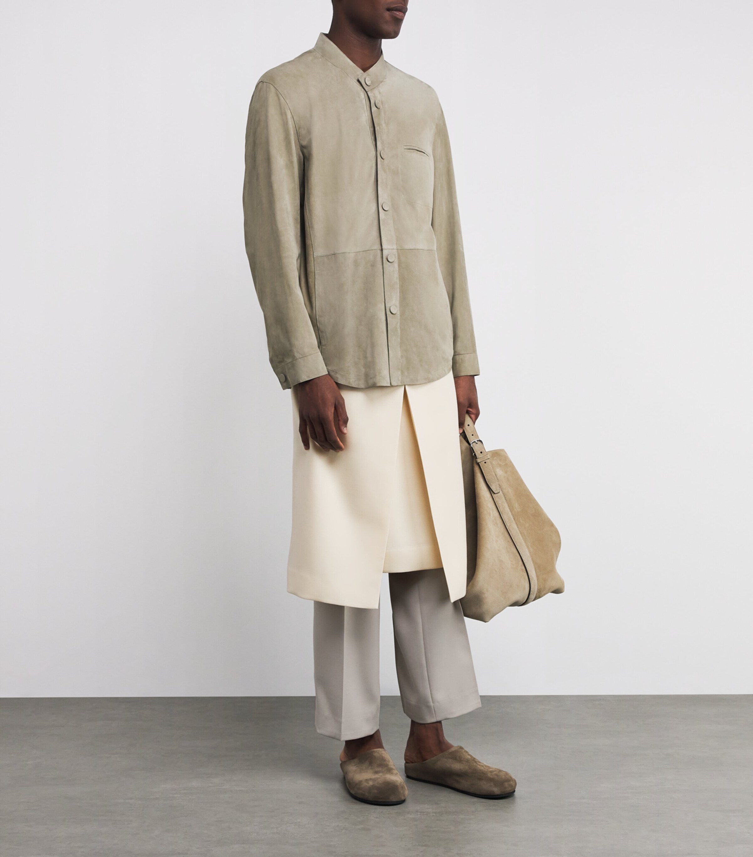 Suede Overshirt U6266 Image 2