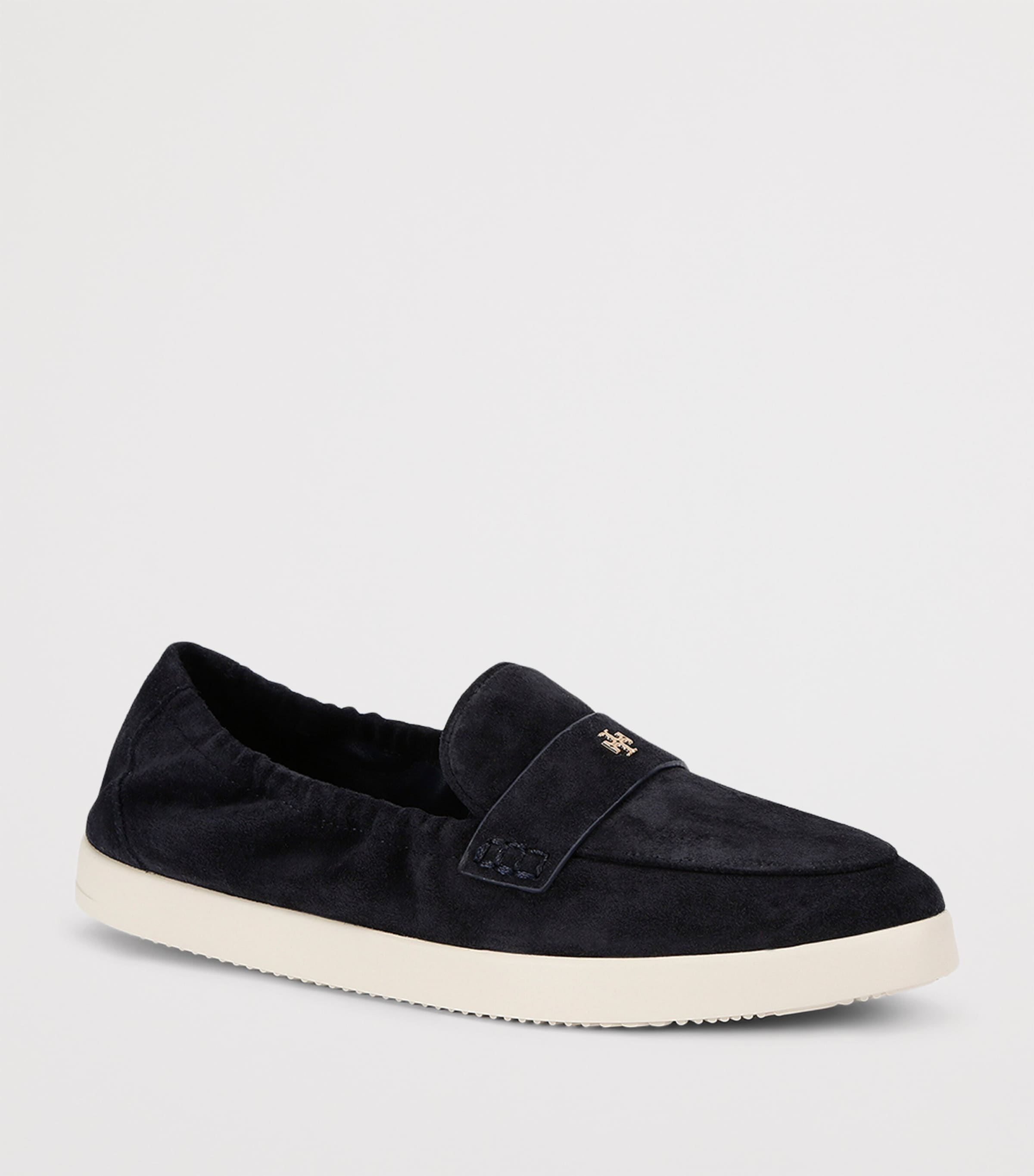 Suede Ballet Sport Loafers NAVY Image 3