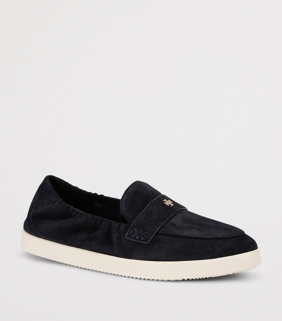 Suede Ballet Sport Loafers NAVY Image 3