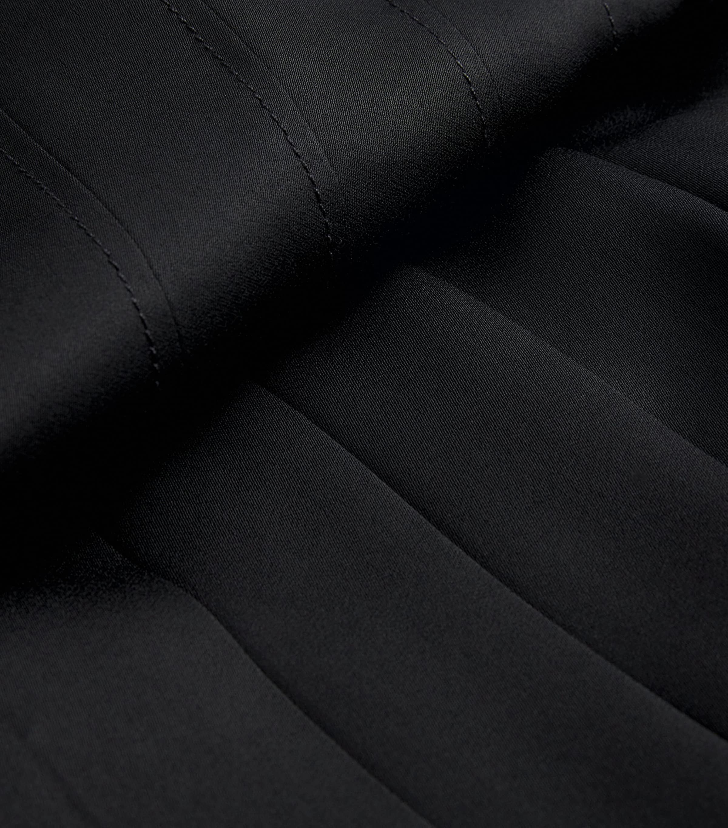 Light Crepe Sandy Mini Dress BLACK Image 5