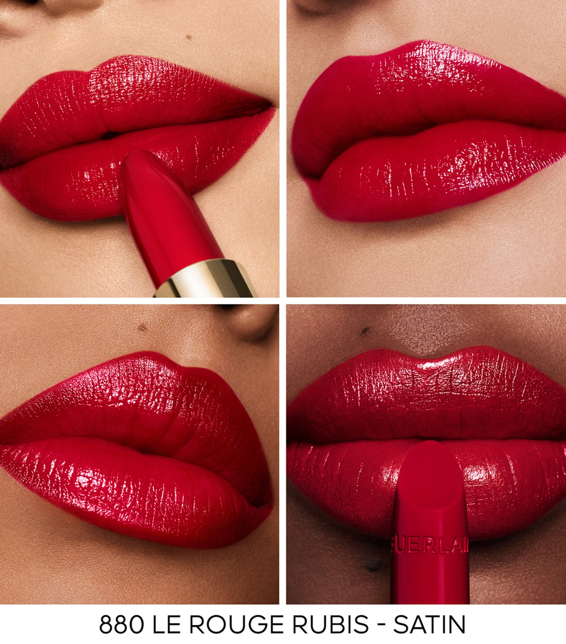 Guerlain Rouge G Ultra-Care Satin Lipstick - Refill Rouge Rubis Image 3