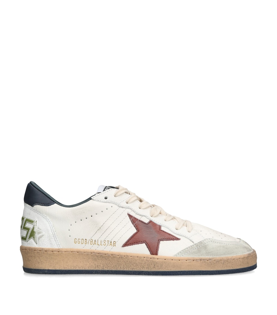 Leather Ballstar Sneakers WHITE/COMB Image 1