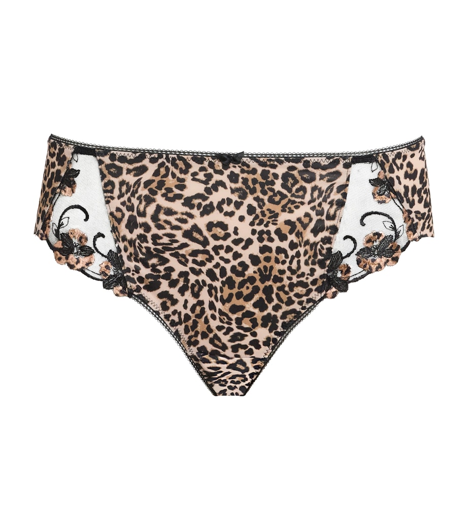 Fantasie Womens Leopard Print Talia Briefs Leopard Image 1