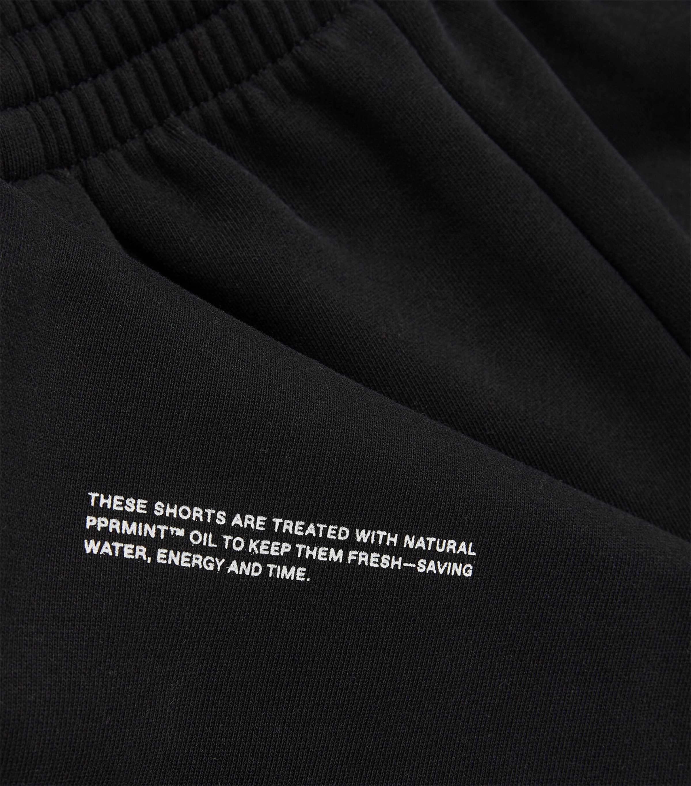 Pangaia Kids Organic Cotton 365 Sweatshorts (3-11 Years) Black Image 4