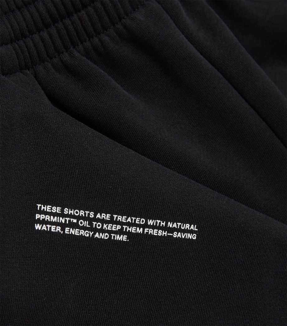 Pangaia Kids Organic Cotton 365 Sweatshorts (3-11 Years) Black Image 4