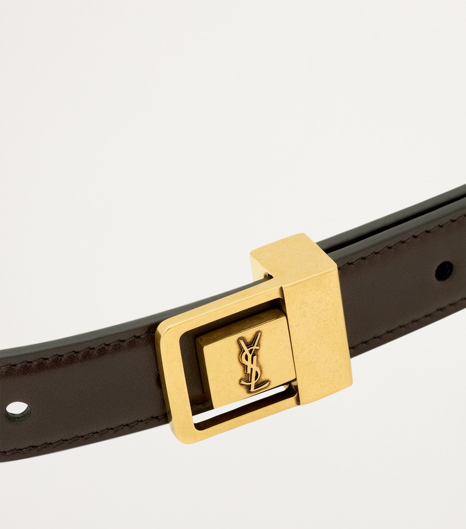 Leather Fine Ceinture Boucle LA 66 Belt 2281 Image 3