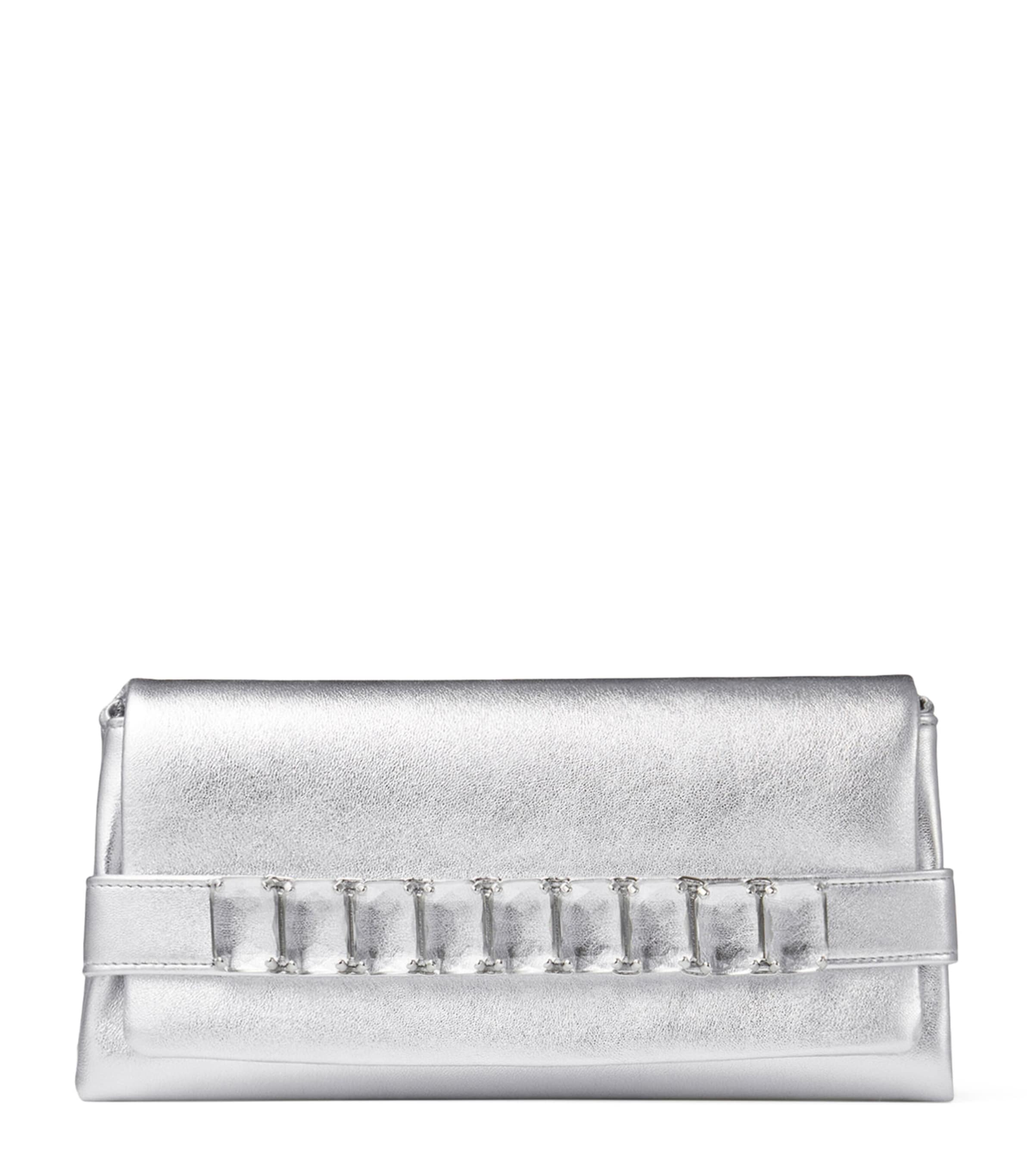 Kya Clutch Bag SILVER/CRYSTAL Image 1