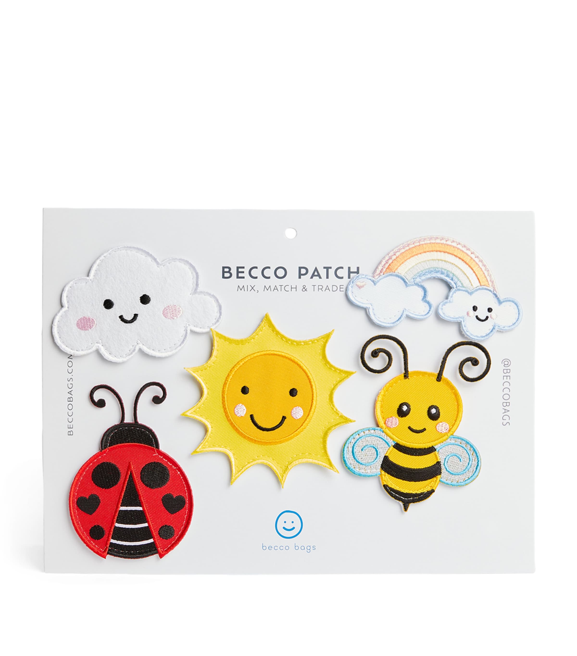 BECCO BAGS Sunny Days Patch Set | Boys Accessories | Bags & Backpacks | Girls Accessories