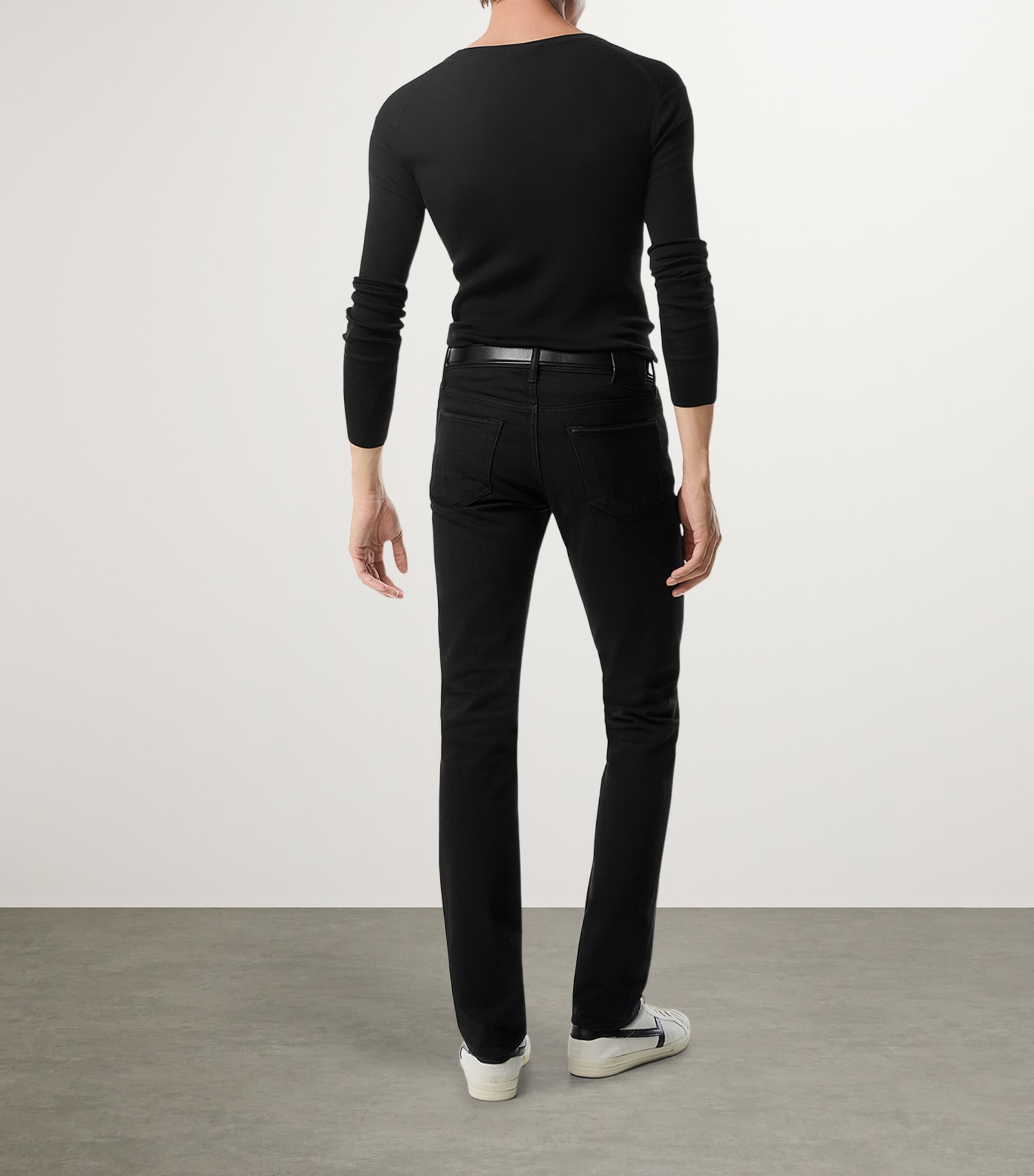 TOM FORD Mens Straight-Leg Jeans Image 3