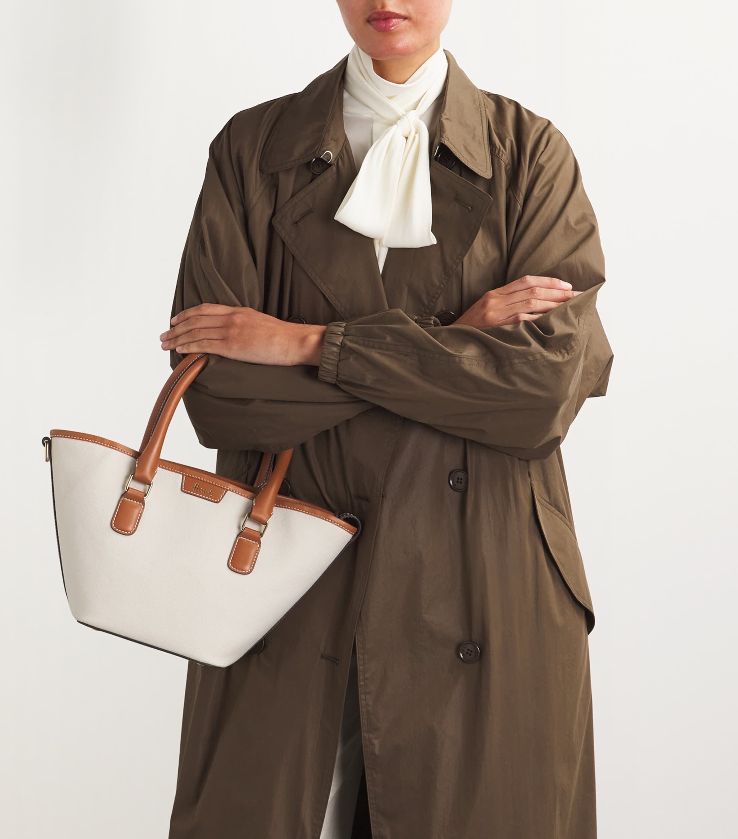 Grab Canvas Slouchy Tote Bag CREAM Image 5