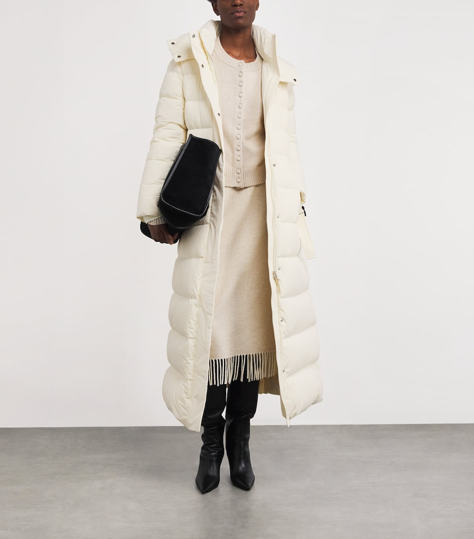 Calina-City Puffer Coat C0253 CREAM Image 2