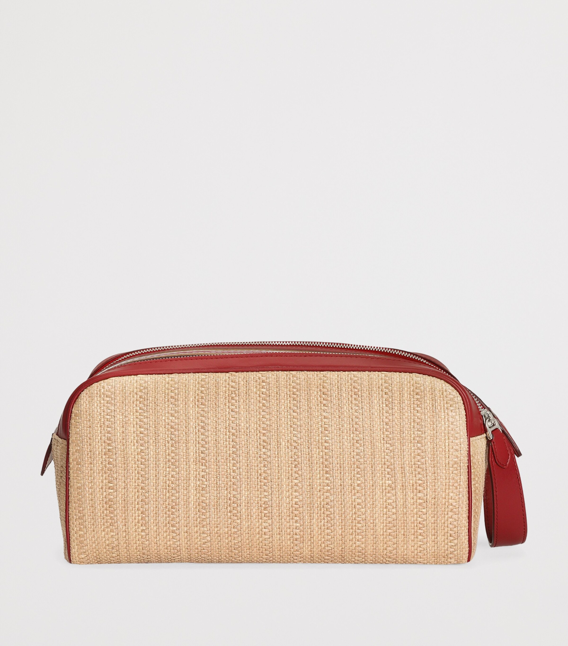 Dolce&Gabbana Raffia Essenza Wash Bag Multicolour Image 3