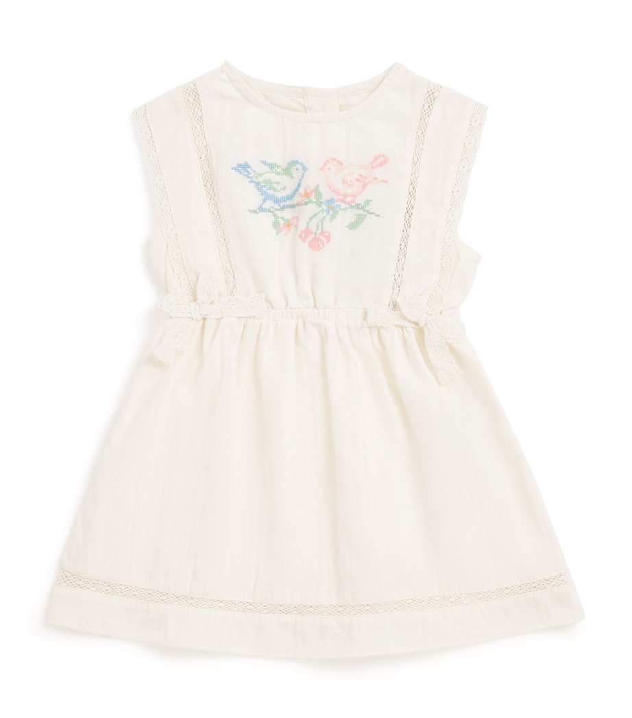 Gingersnaps Cotton Charlee Dress (6-36 Months) Offwhite Image 1