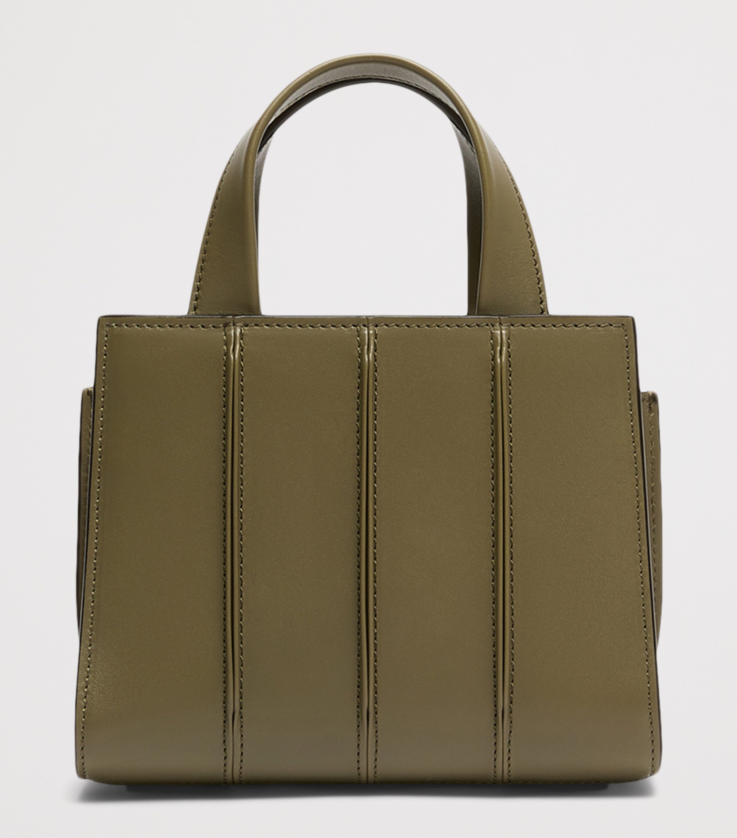 Max Mara Micro Whitney Top-Handle Bag Olive Green Image 3