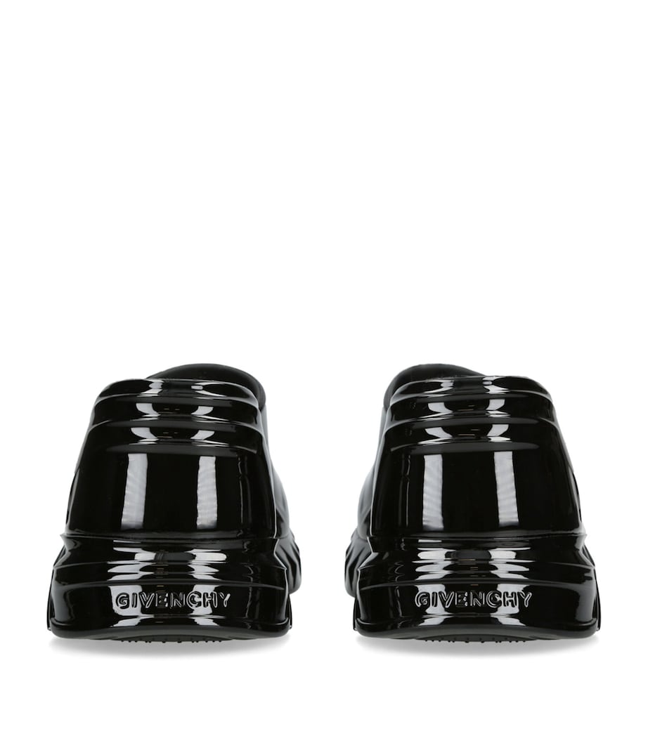 Marshmallow Wedge Mules 10 BLACK Image 2