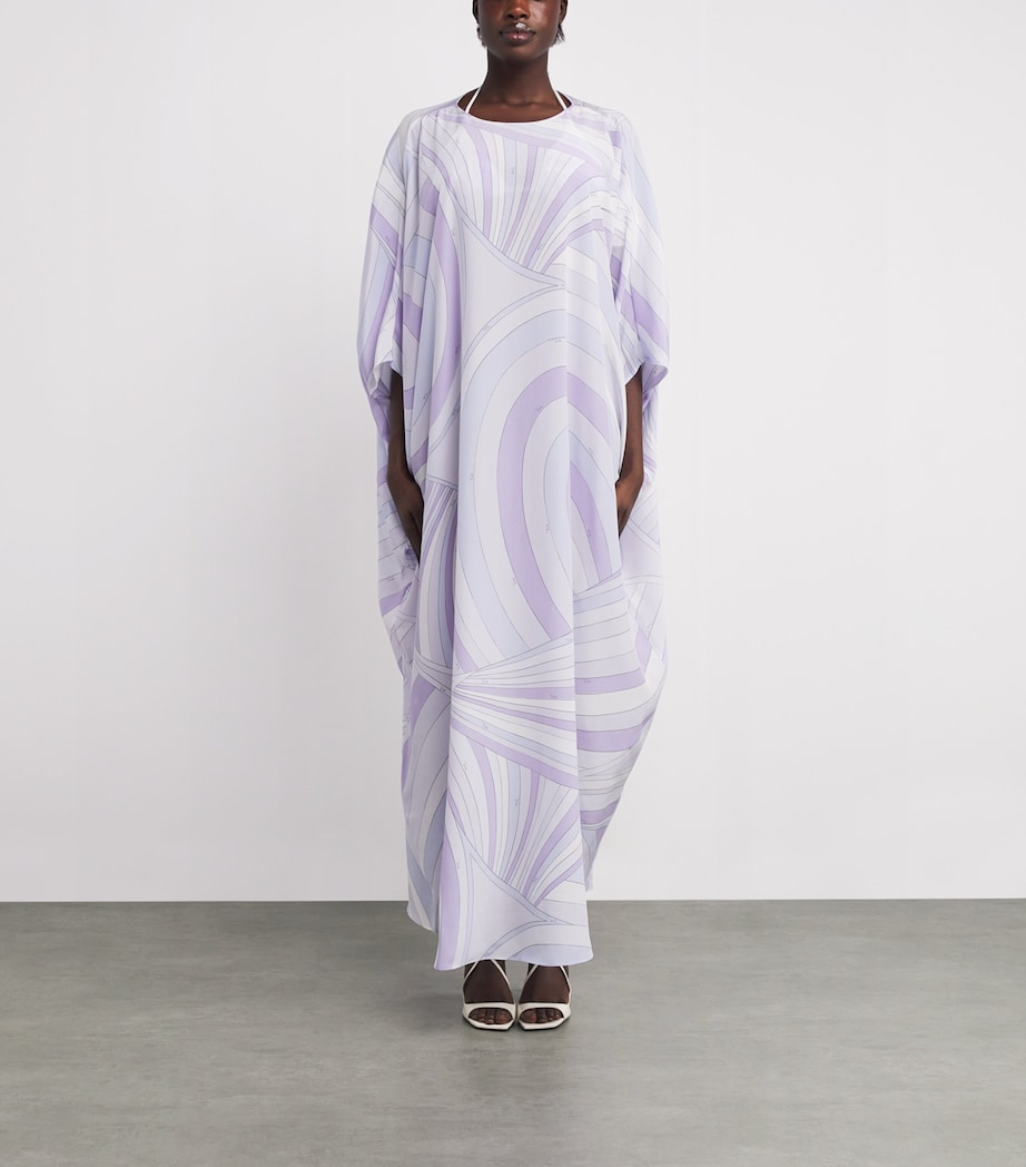 Iride Kaftan Maxi Dress 009/LAVANDER Image 3