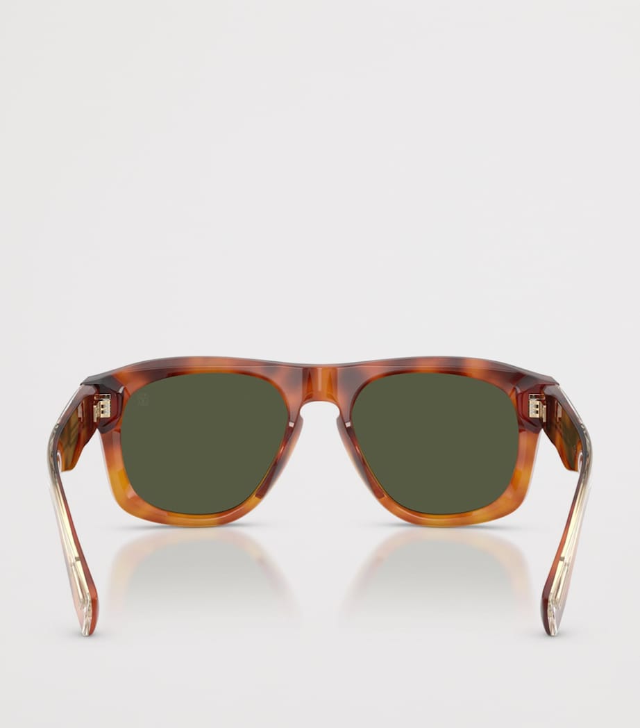 Brunello Cucinelli Acetate Alke Pillow Sunglasses Brown Image 4