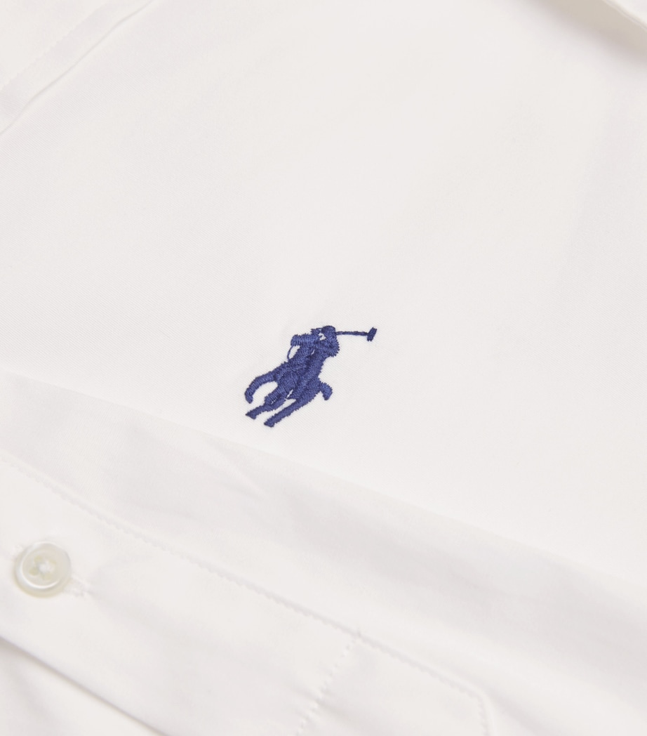 Polo Pony Long-Sleeve Shirt WHITE Image 5