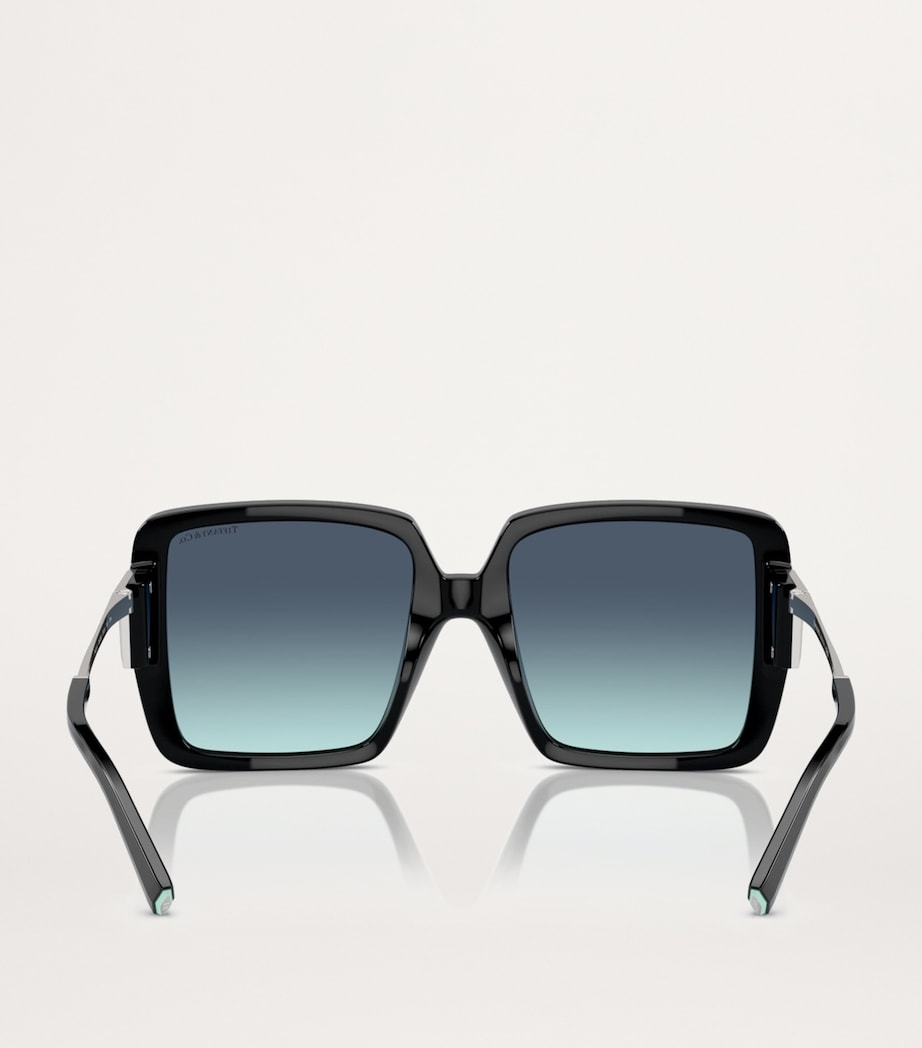 Injected Square Oversized Sunglasses 83429S Image 4