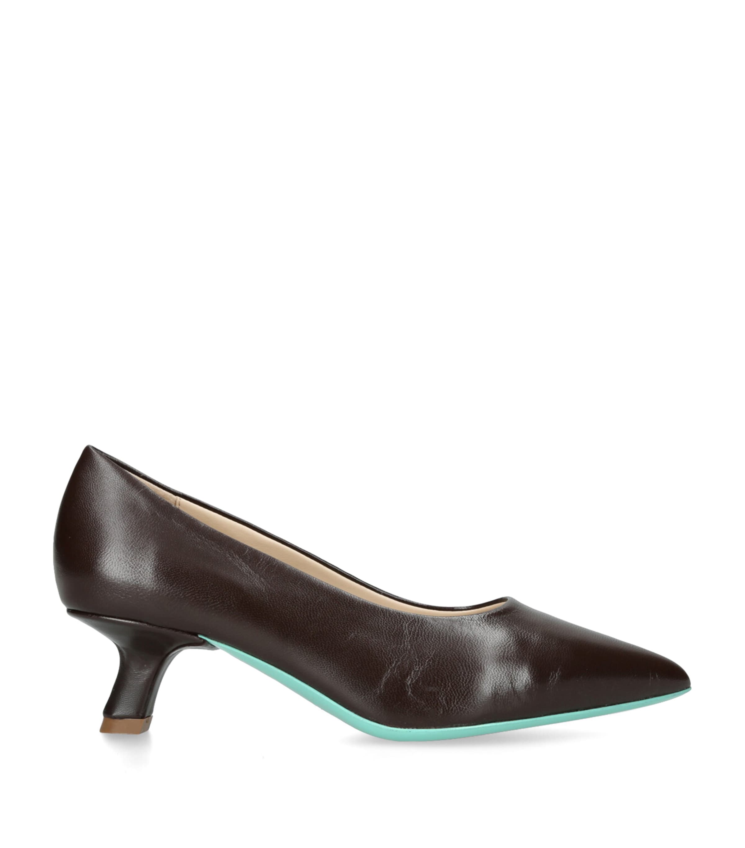 MARION AYONOTE LEATHER APPLE PUMPS 60 