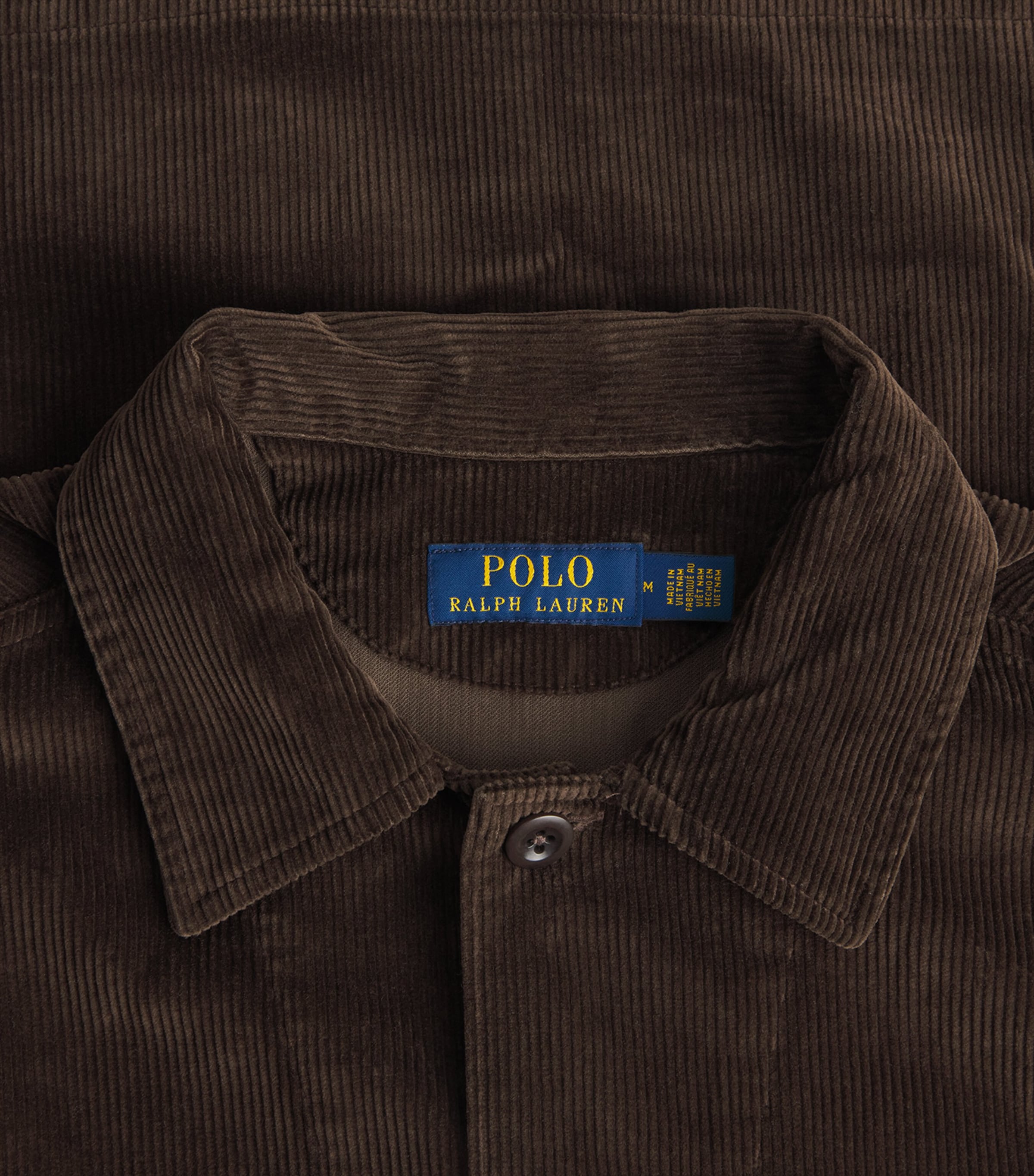 Cotton Corduroy Overshirt DARK BEECH Image 5
