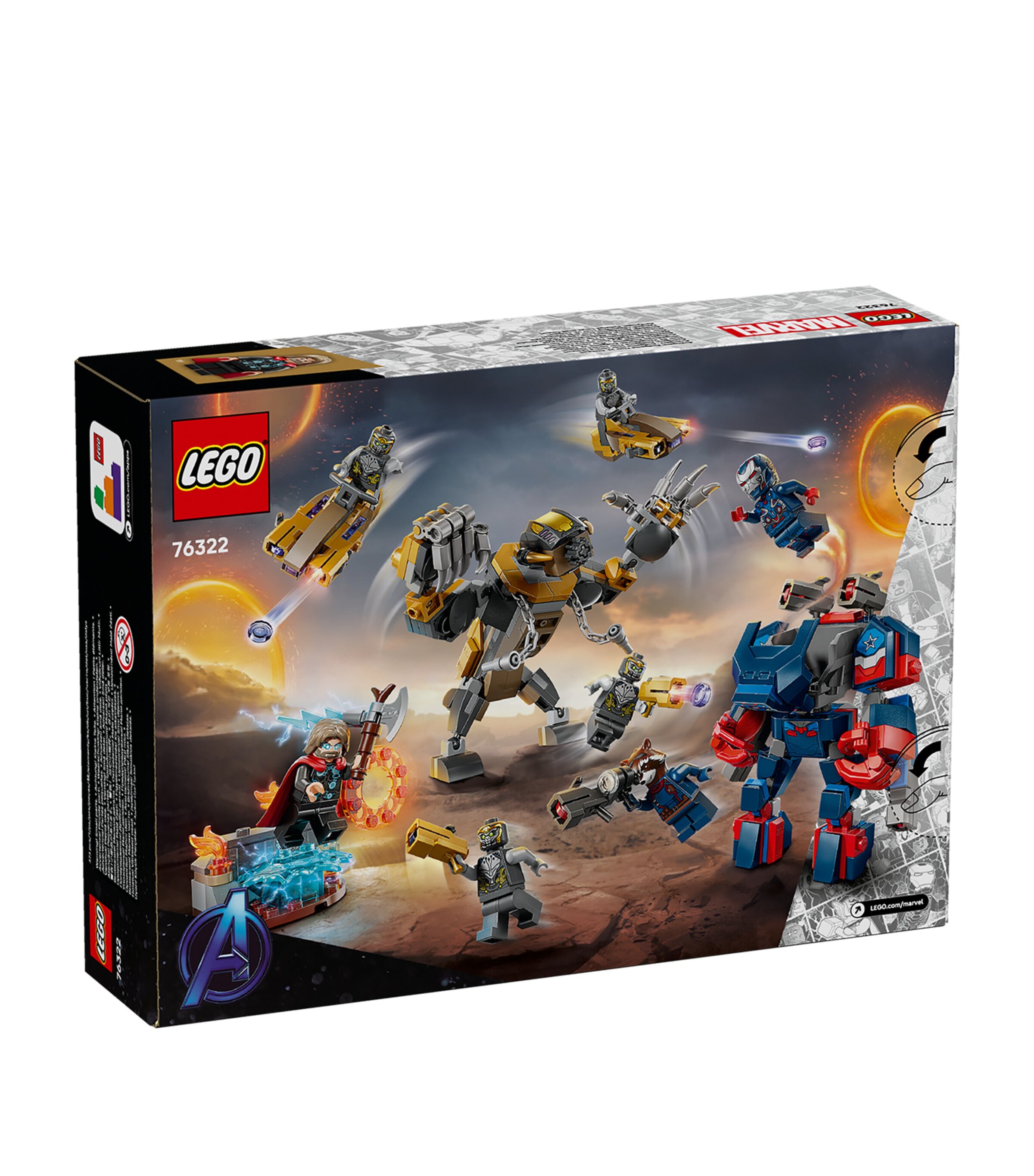 Lego LEGO Marvel Avengers: Endgame Thor vs. Chitauri 76322 | Toys | Building & Construction Toys | Designers | Lego Lego LEGO Marvel Avengers: Endgame Thor vs. Chitauri 76322 | Toys | Building & Construction Toys | Designers | Lego
