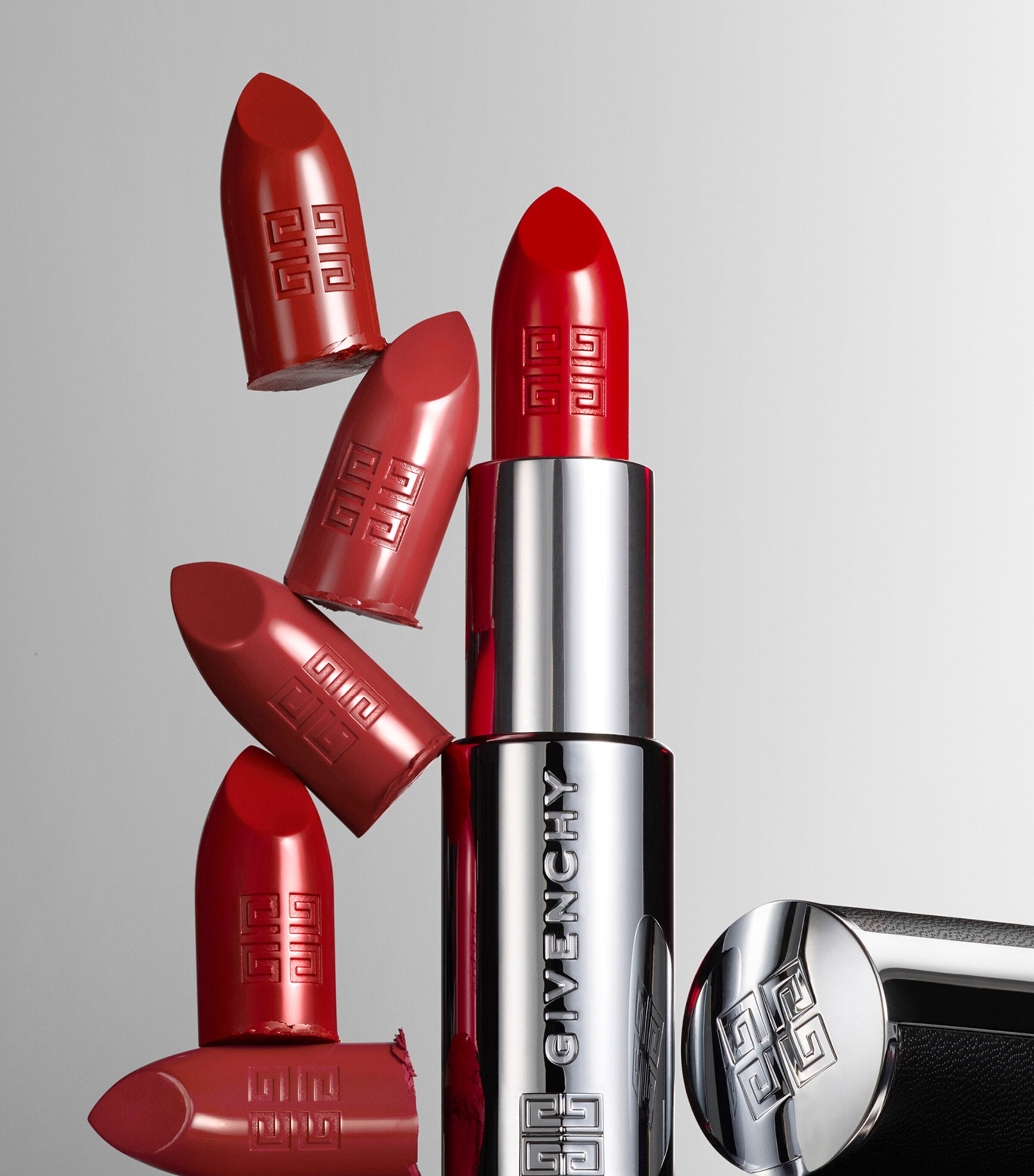 Givenchy Le Rouge Interdit Intense Silk Lipstick N Carmin Esca Image 6