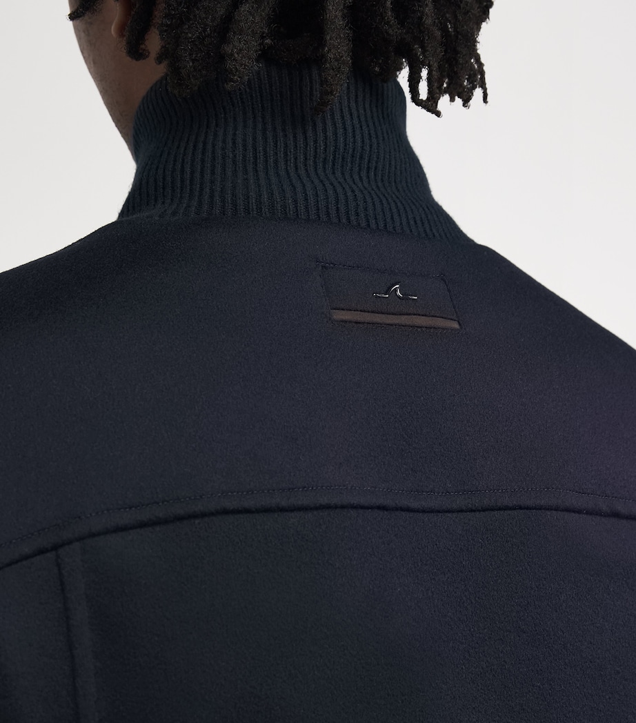 Cashmere Hybrid Jacket 050BLUE Image 6