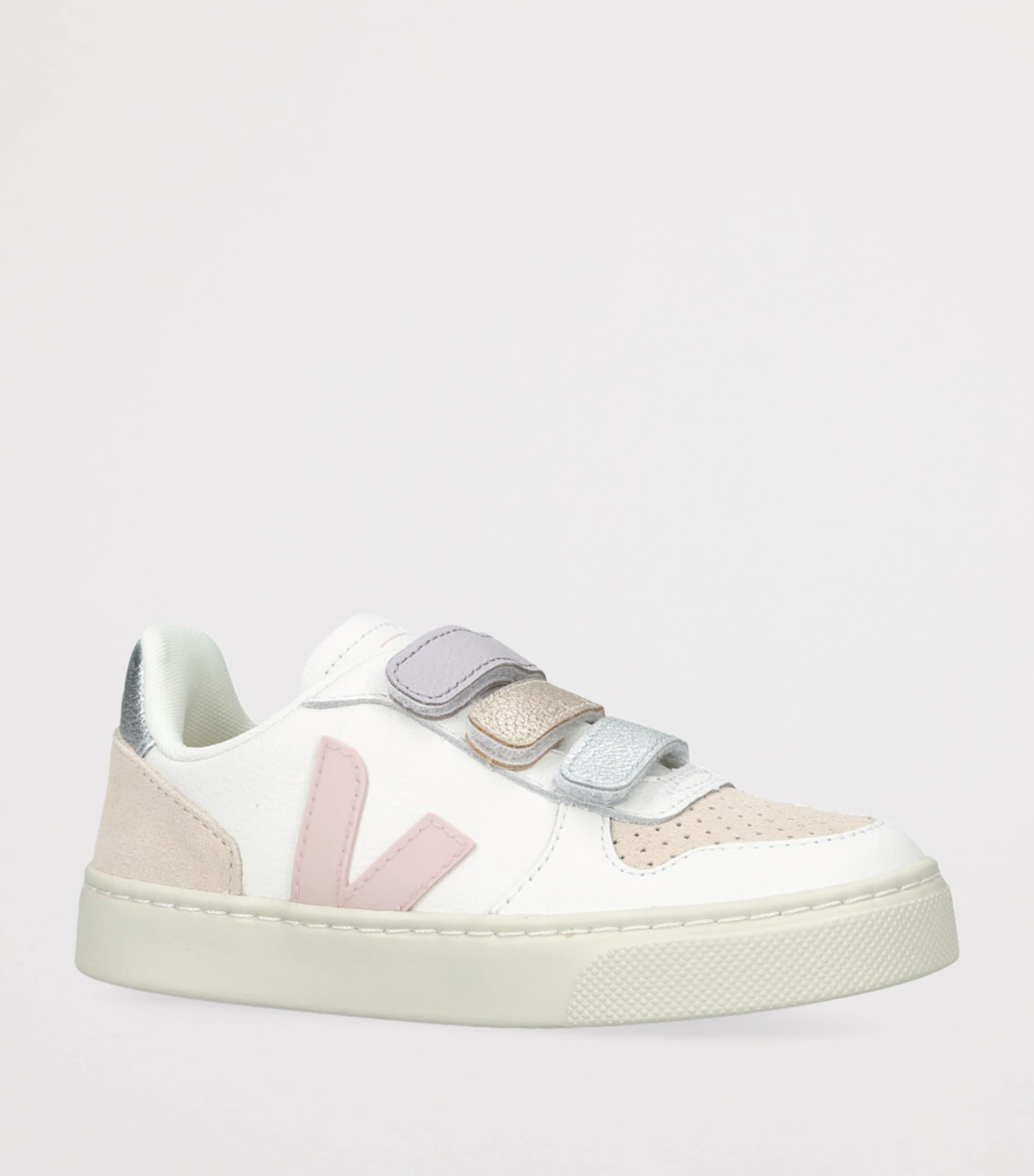 Veja Leather V-10 Sneakers White/comb Image 3