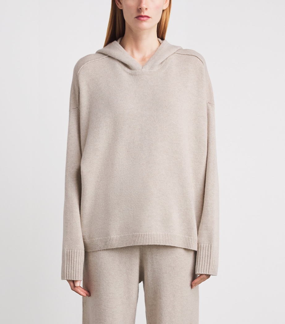arch 4 Womens Cashmere Sarah Hoodie Chai Image 4
