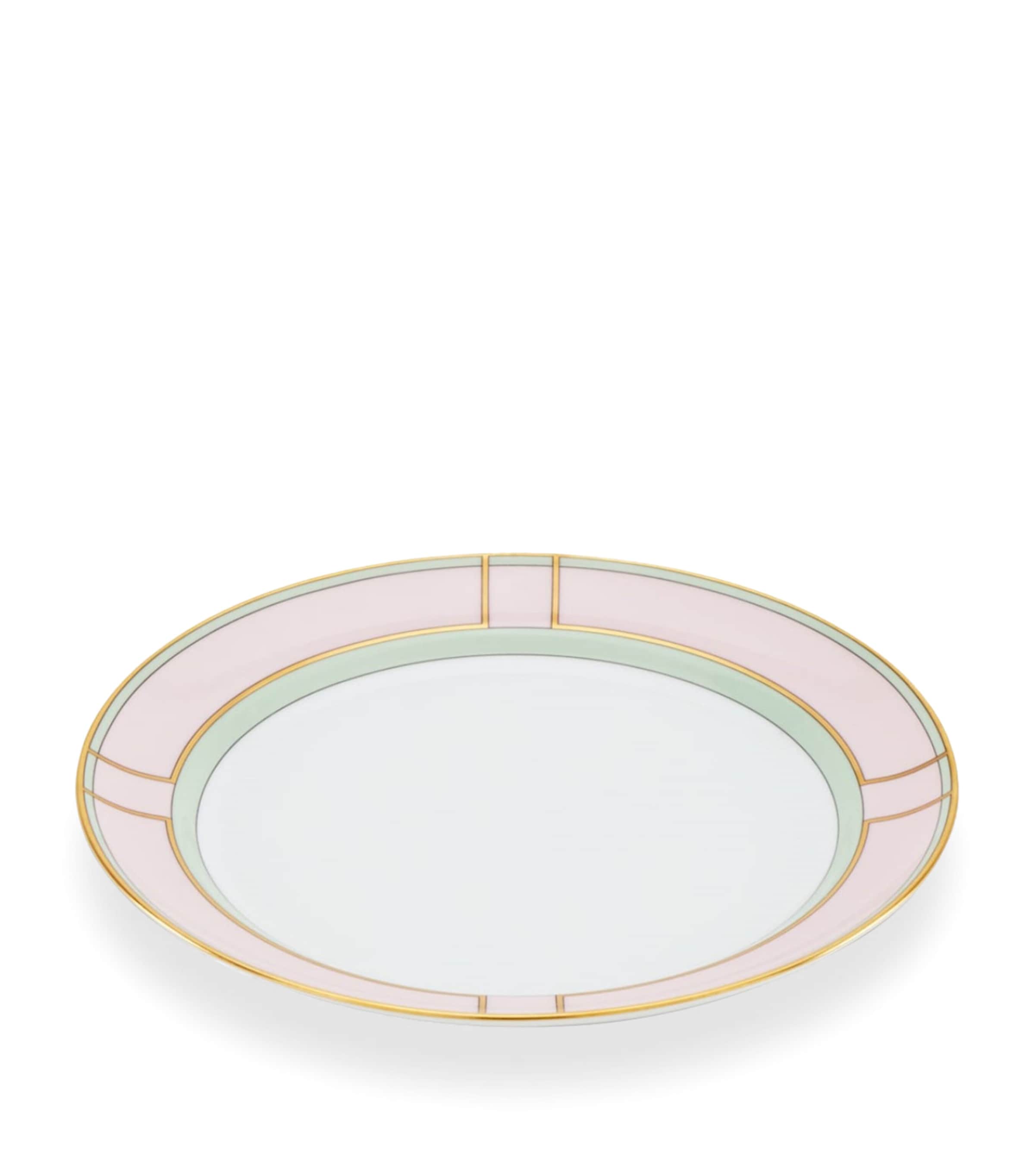 GINORI 1735 Porcelain Colonna Diva Rosa Side Plate (24cm) Image 4