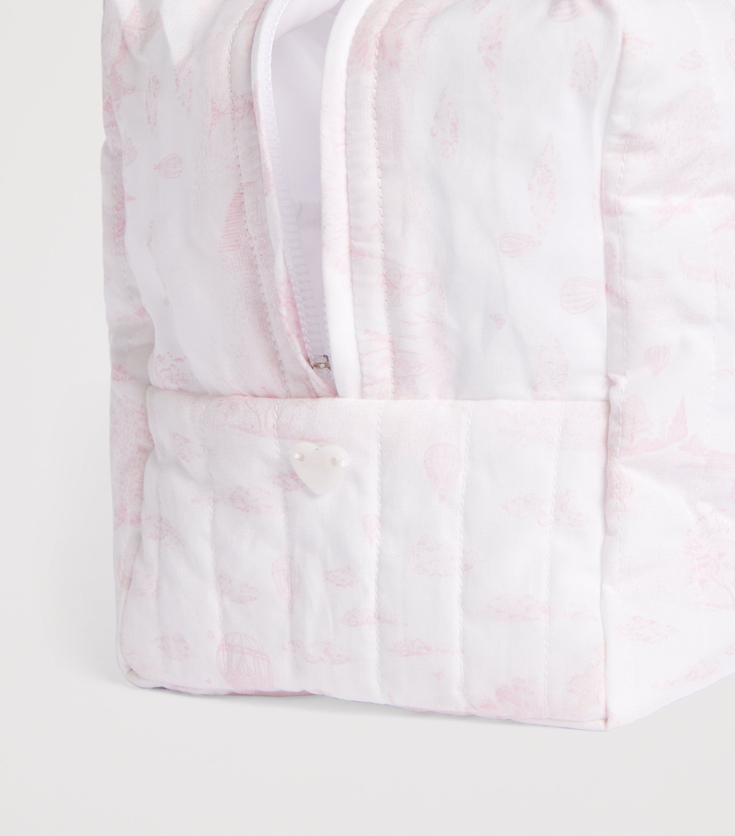 Marie-Chantal Quilted Wash Bag Mc Blue Image 2