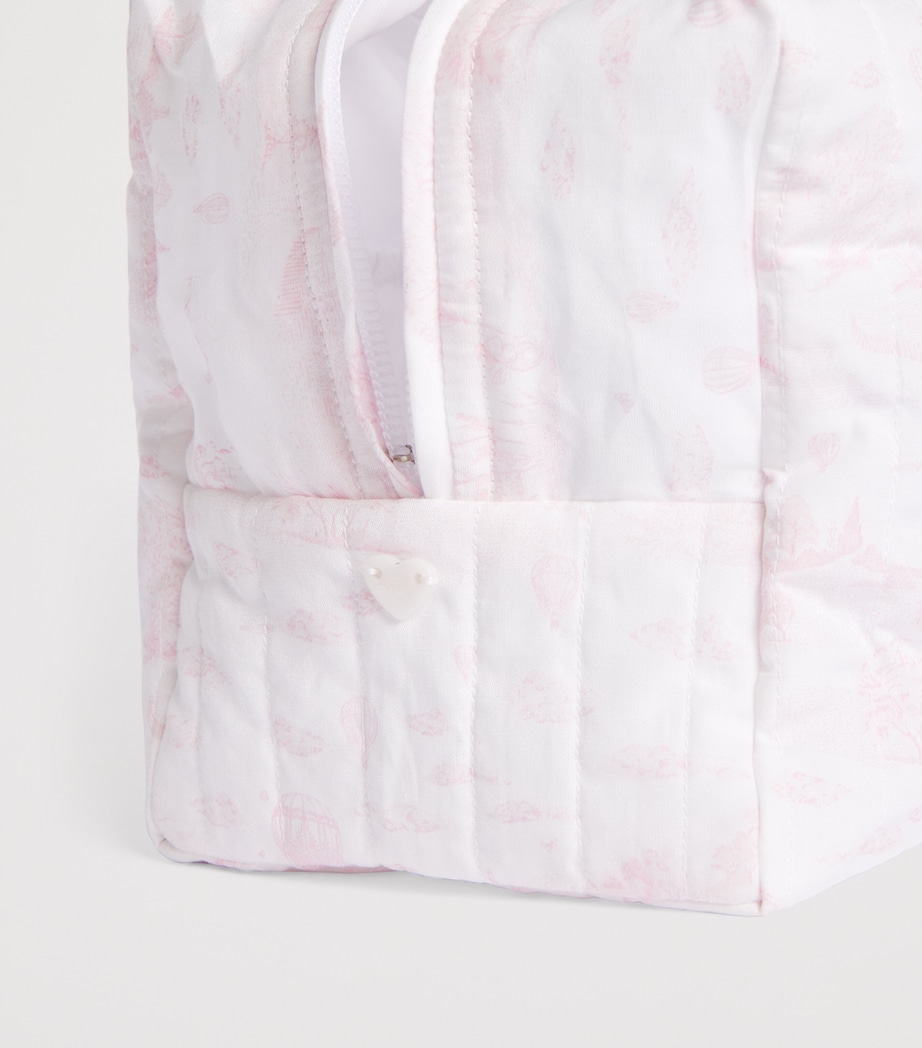 Marie-Chantal Quilted Wash Bag Mc Blue Image 2