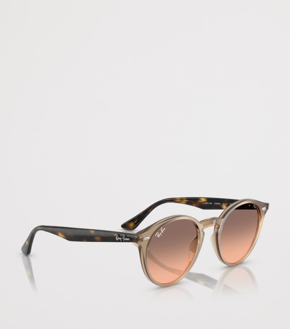 Ray-Ban Propionate Round Sunglasses Beige Image 6