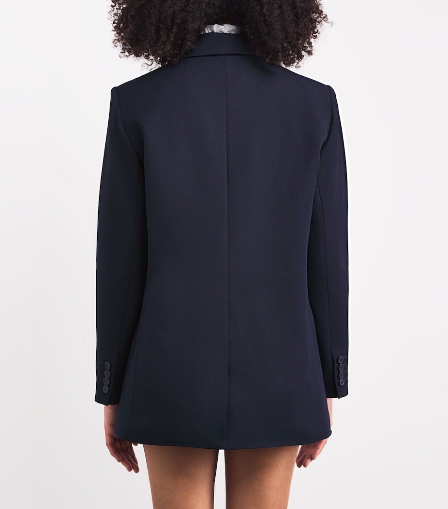 Single-Breasted Blazer NAVY Image 4