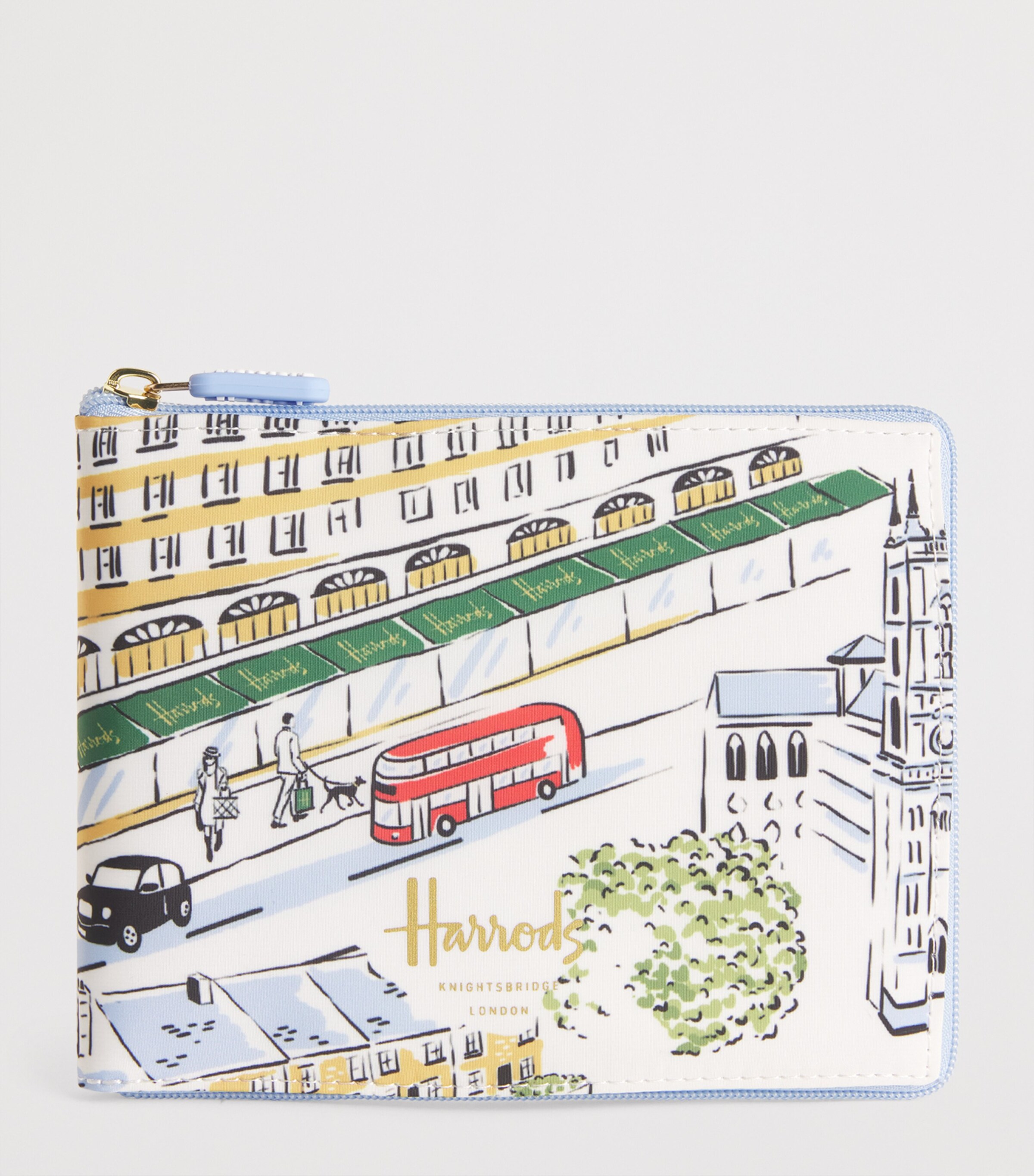 Harrods City Stories Pocket Shopper Bag Ivory Image 2