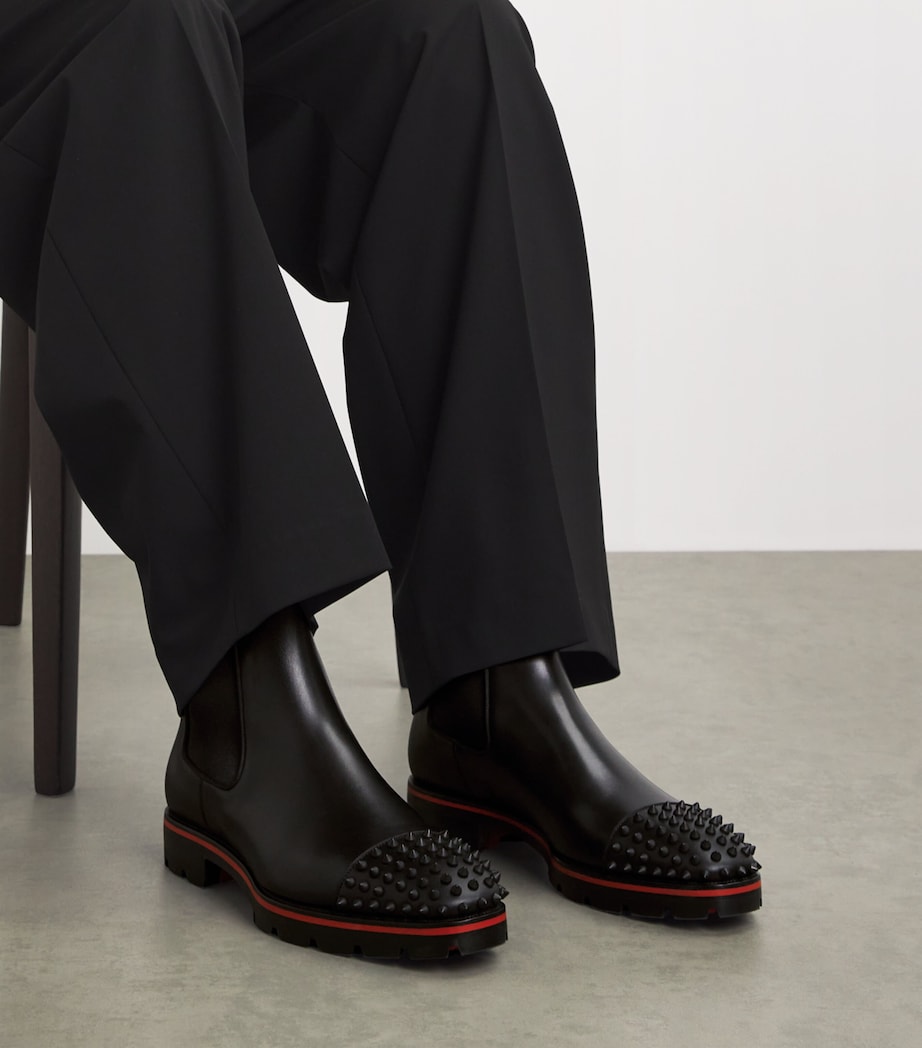 Melon Spikes Calfskin Boots B026 Image 2